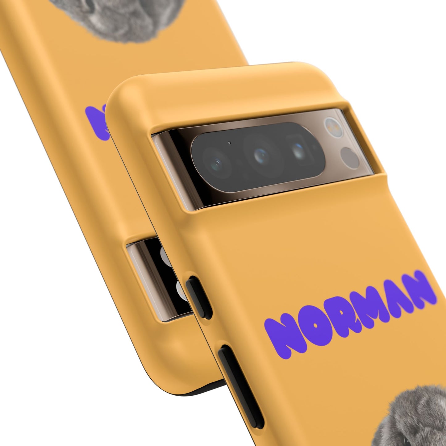 Customizable Pet Tough Phone Case Your Pet Photo or Digital Painting with Name_7