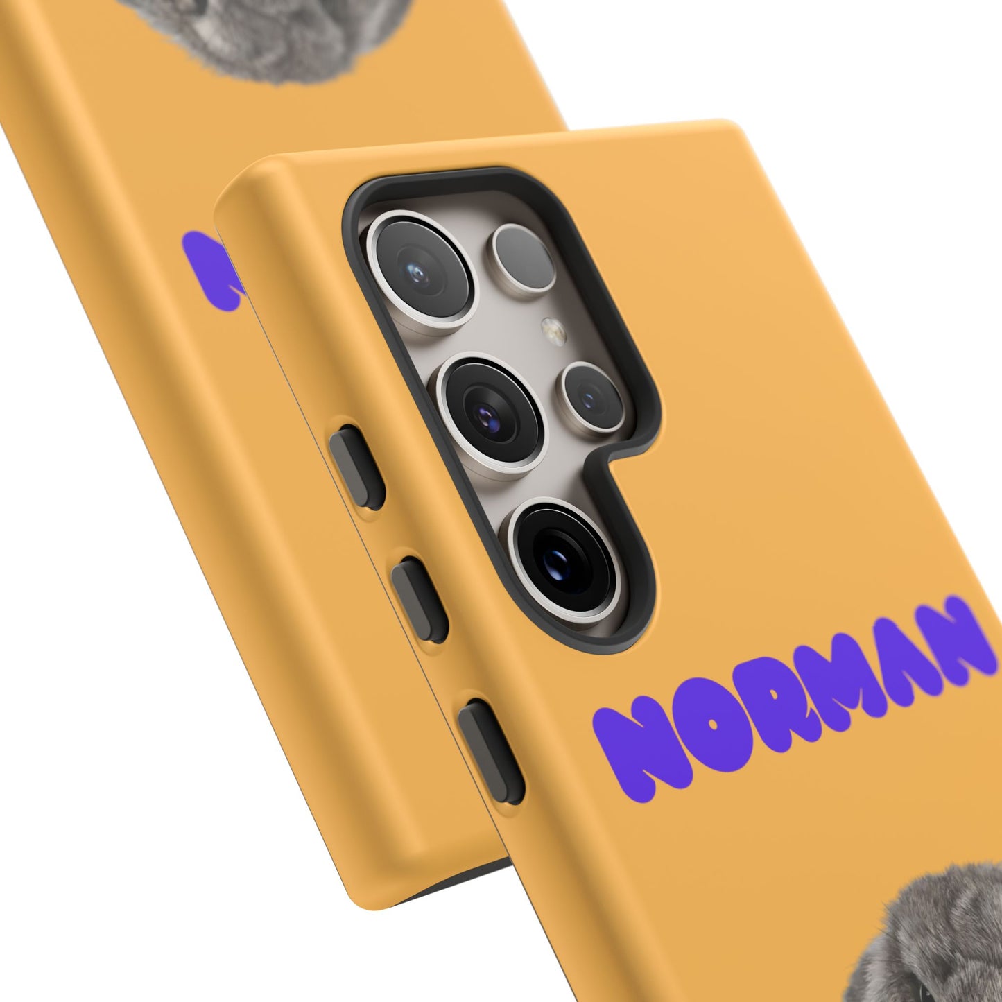Customizable Pet Tough Phone Case Your Pet Photo or Digital Painting with Name_7