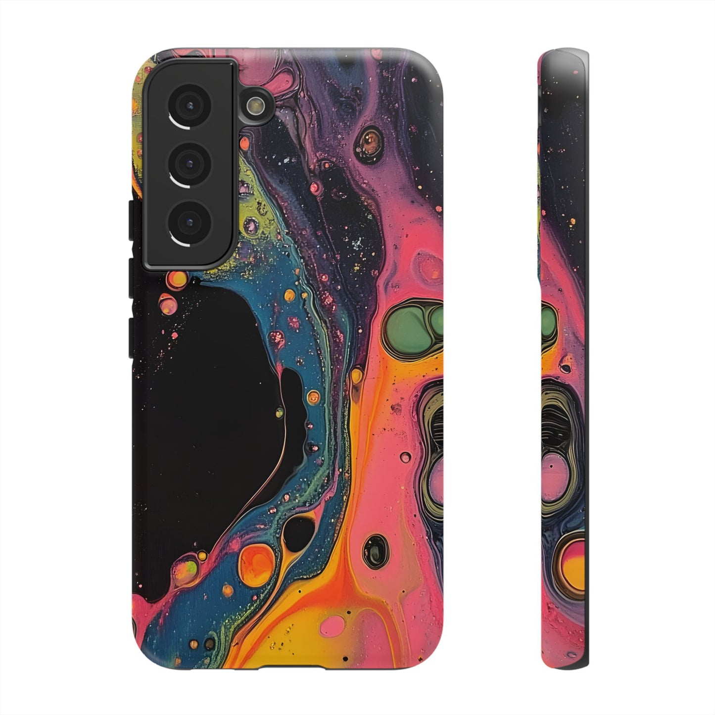 Psychedelic Modern Abstract_8 Customizable Tough Phone Case for iPhone 16, 15 Pro Max, Samsung S24 Ultra, Pixel 7 & more