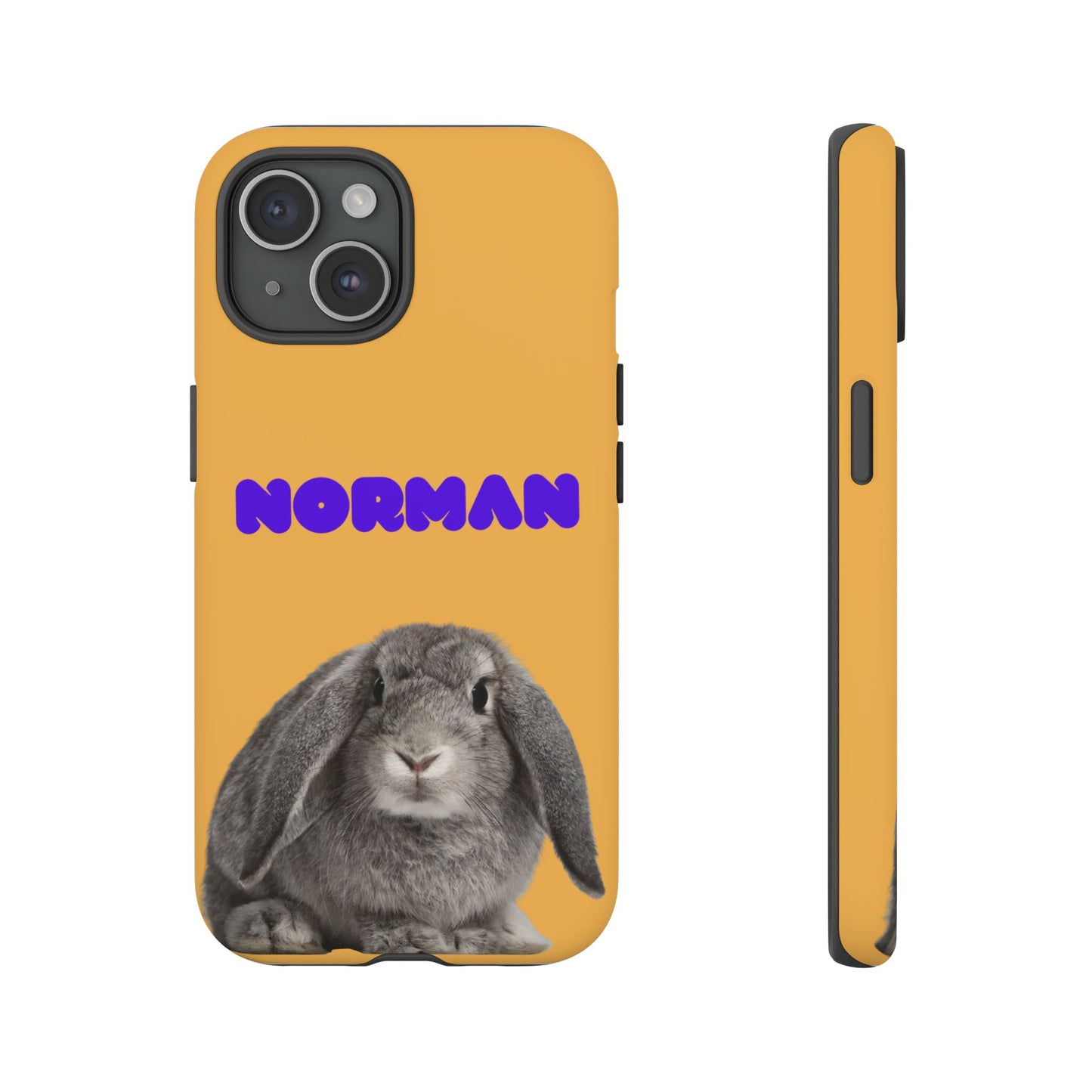 Customizable Pet Tough Phone Case Your Pet Photo or Digital Painting with Name_7