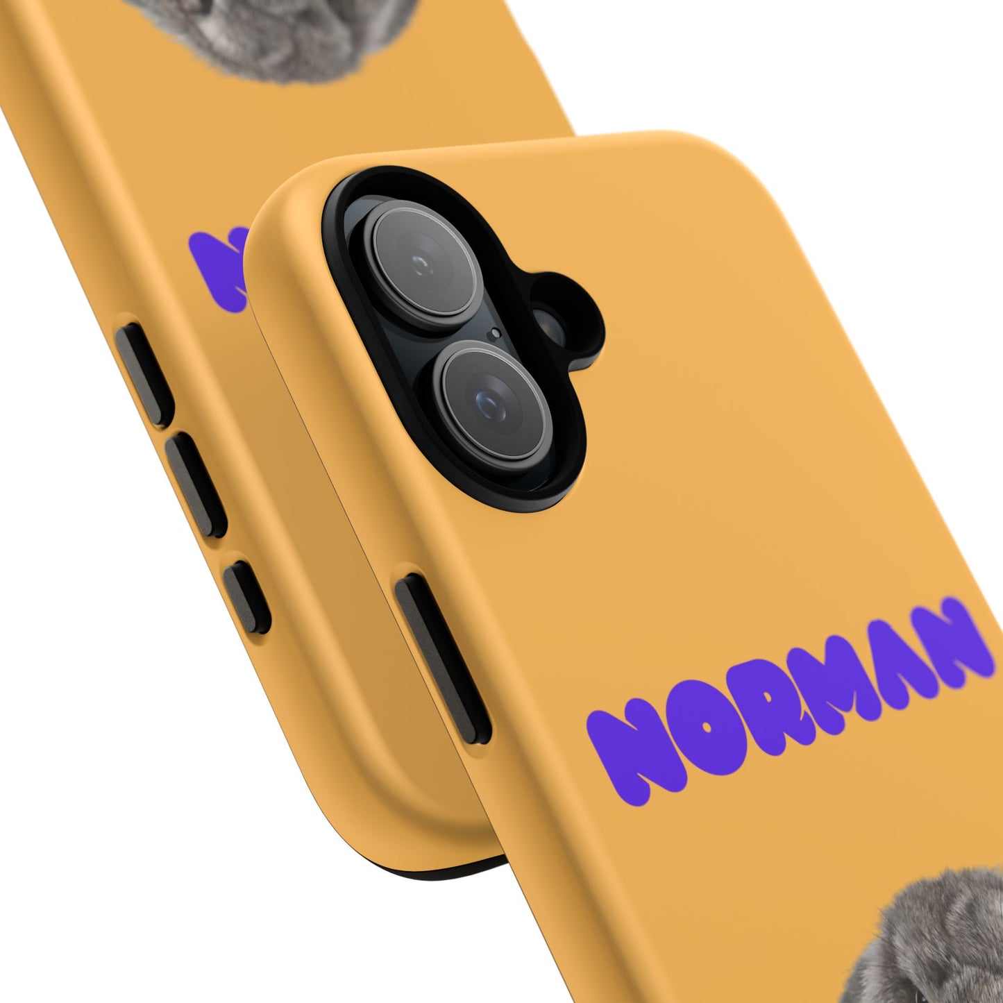 Customizable Pet Tough Phone Case Your Pet Photo or Digital Painting with Name_7