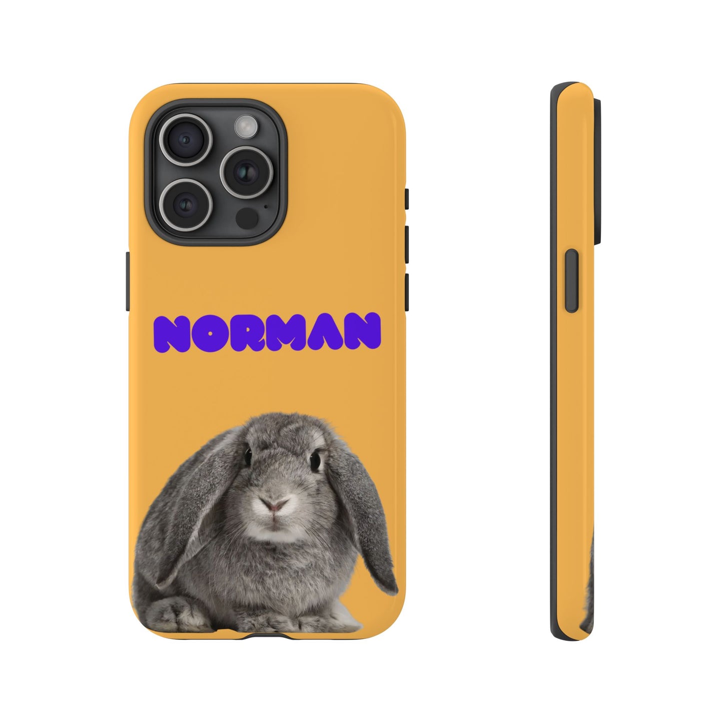 Customizable Pet Tough Phone Case Your Pet Photo or Digital Painting with Name_7