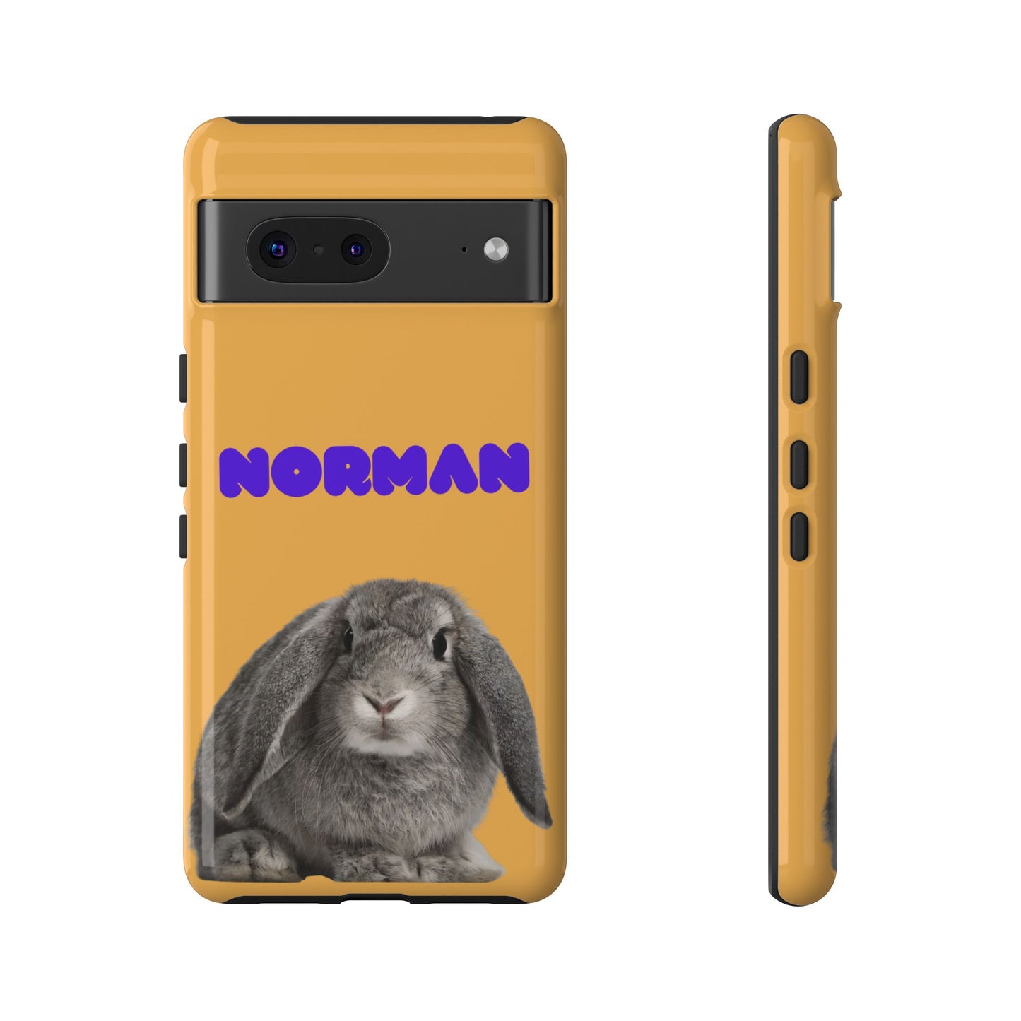 Customizable Pet Tough Phone Case Your Pet Photo or Digital Painting with Name_7