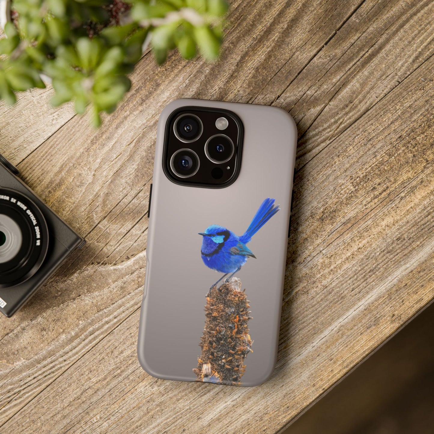 Splendid Fairywren - Tough Phone Case - Fono Caso x EstebantheNatureman - Wildlife Photography Case - Gift for Bird Lovers