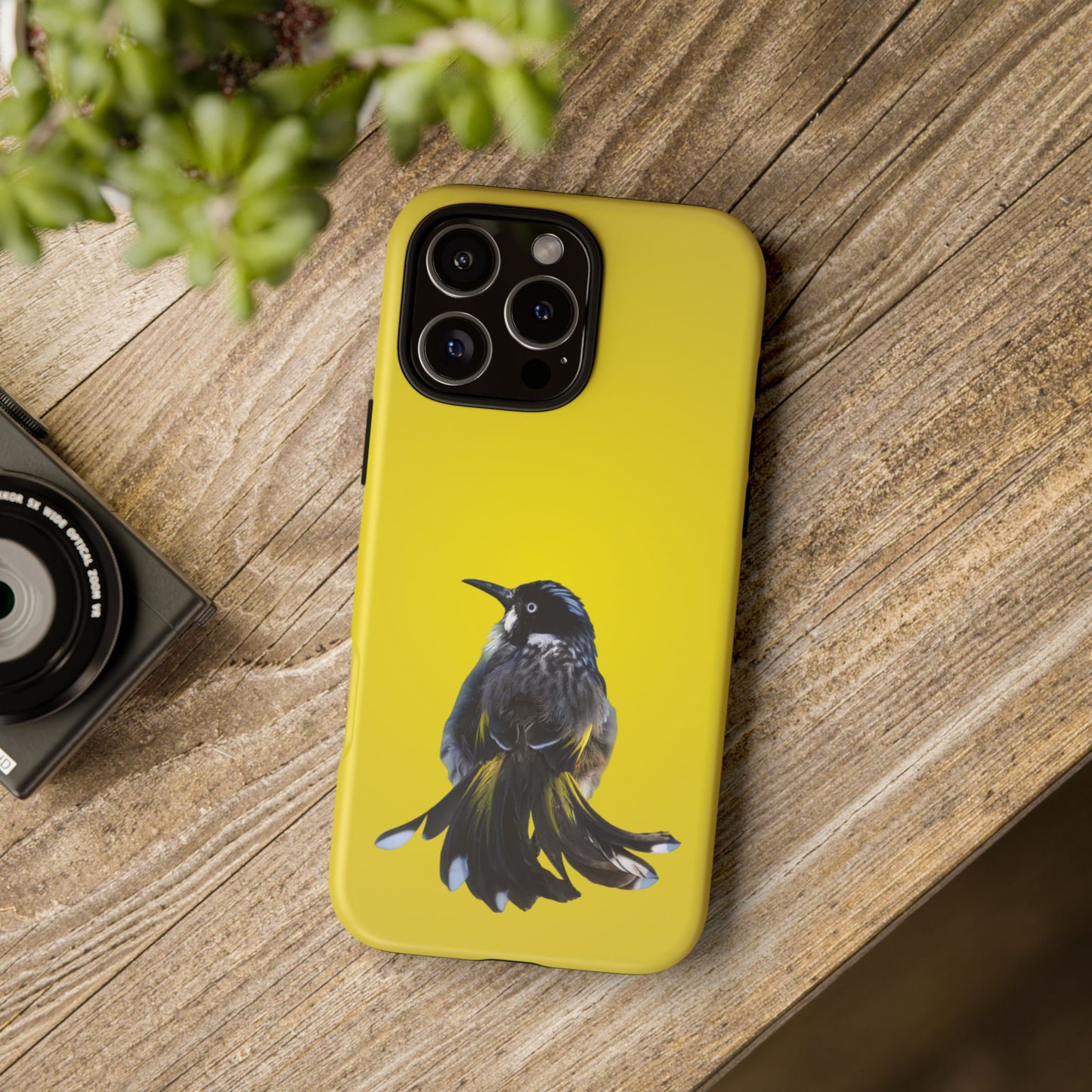 New Holland Honeyeater - Tough Phone Case - Fono Caso x EstebantheNatureman - Wildlife Photography Case - Gift for Bird Lovers