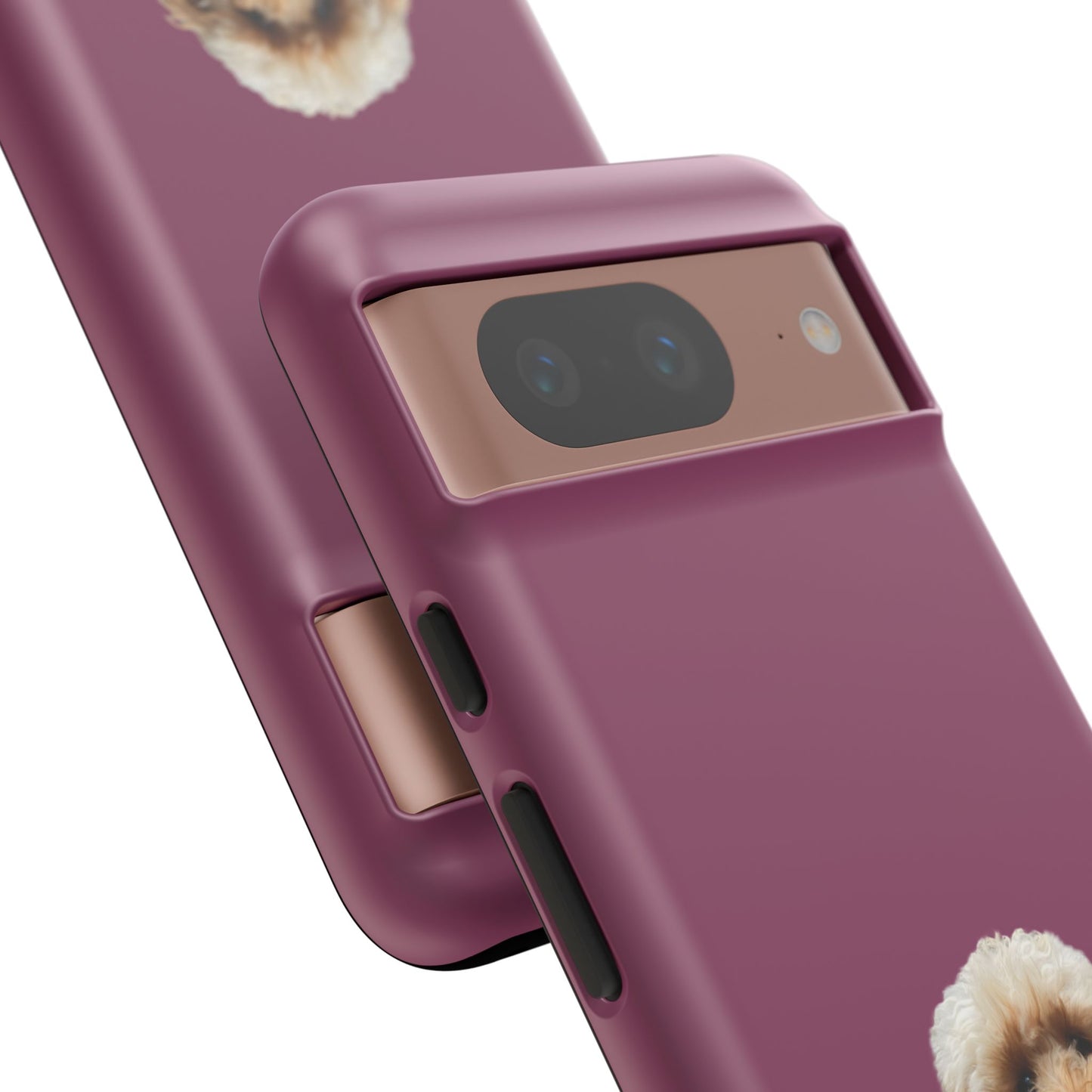 Customizable Pet Tough Phone Case Your Pet Photo or Digital Painting with Name_9 iPhone 16, 15 Pro Max, 15 Plus, Samsung S24 Ultra, Pixel 7