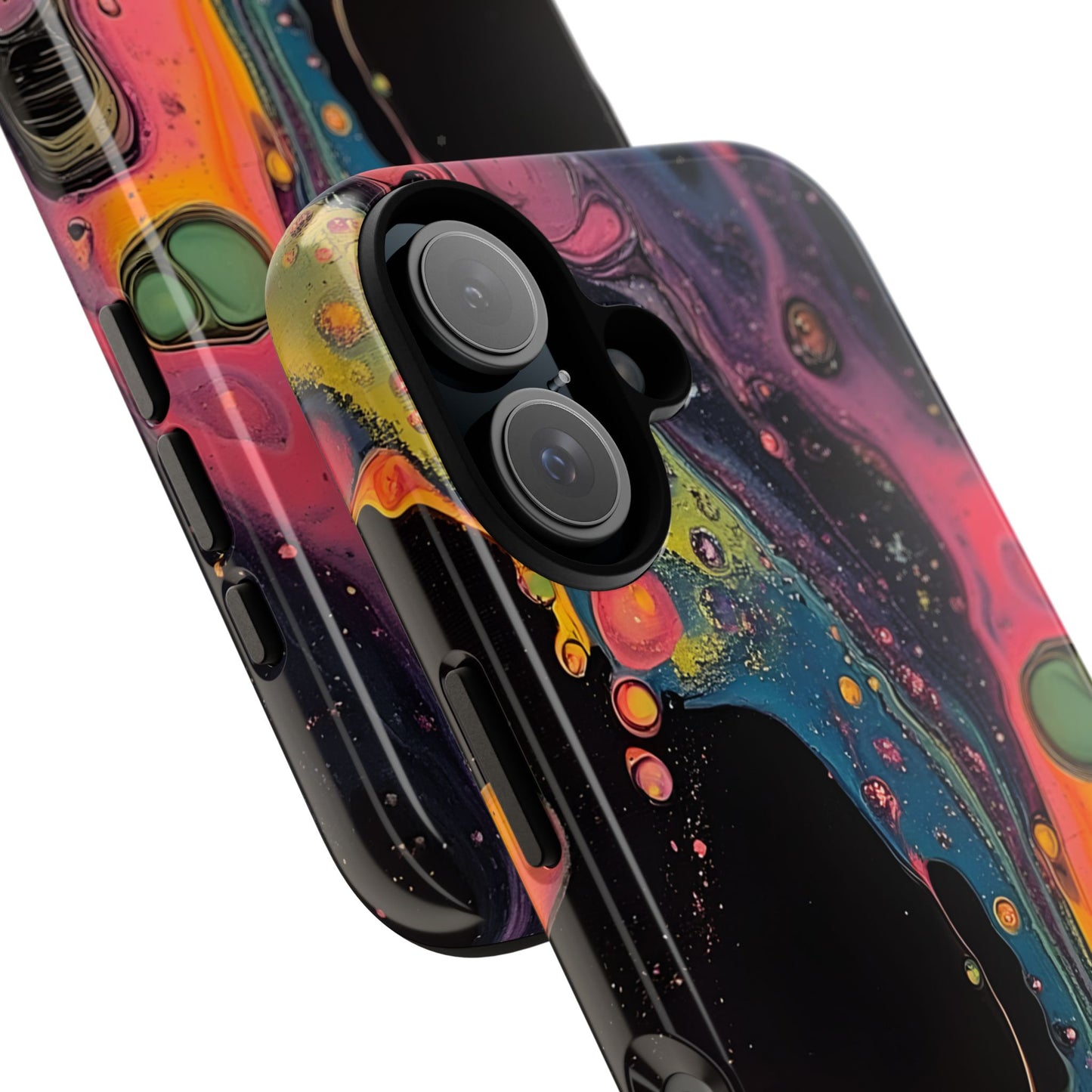 Psychedelic Modern Abstract_8 Customizable Tough Phone Case for iPhone 16, 15 Pro Max, Samsung S24 Ultra, Pixel 7 & more