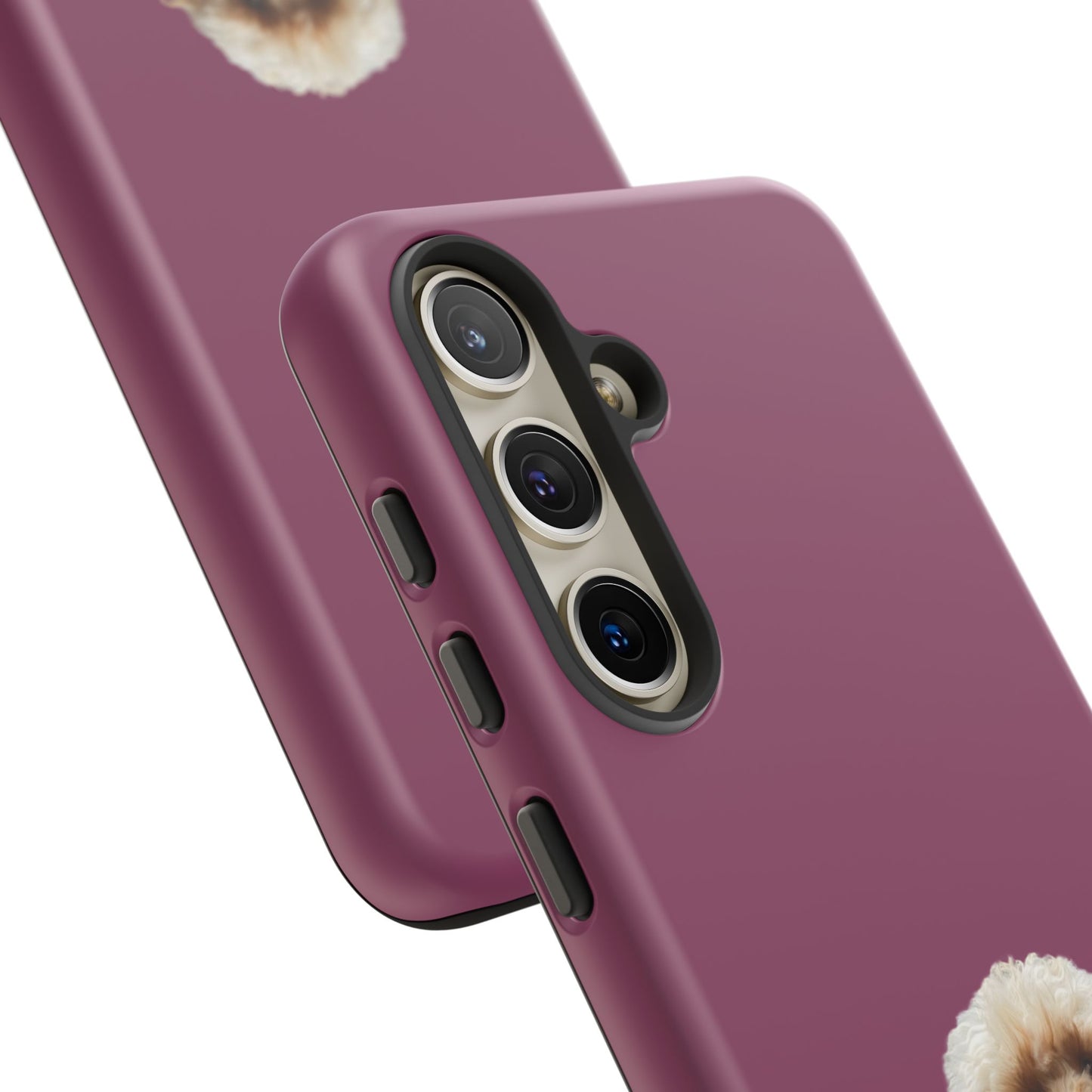 Customizable Pet Tough Phone Case Your Pet Photo or Digital Painting with Name_9 iPhone 16, 15 Pro Max, 15 Plus, Samsung S24 Ultra, Pixel 7