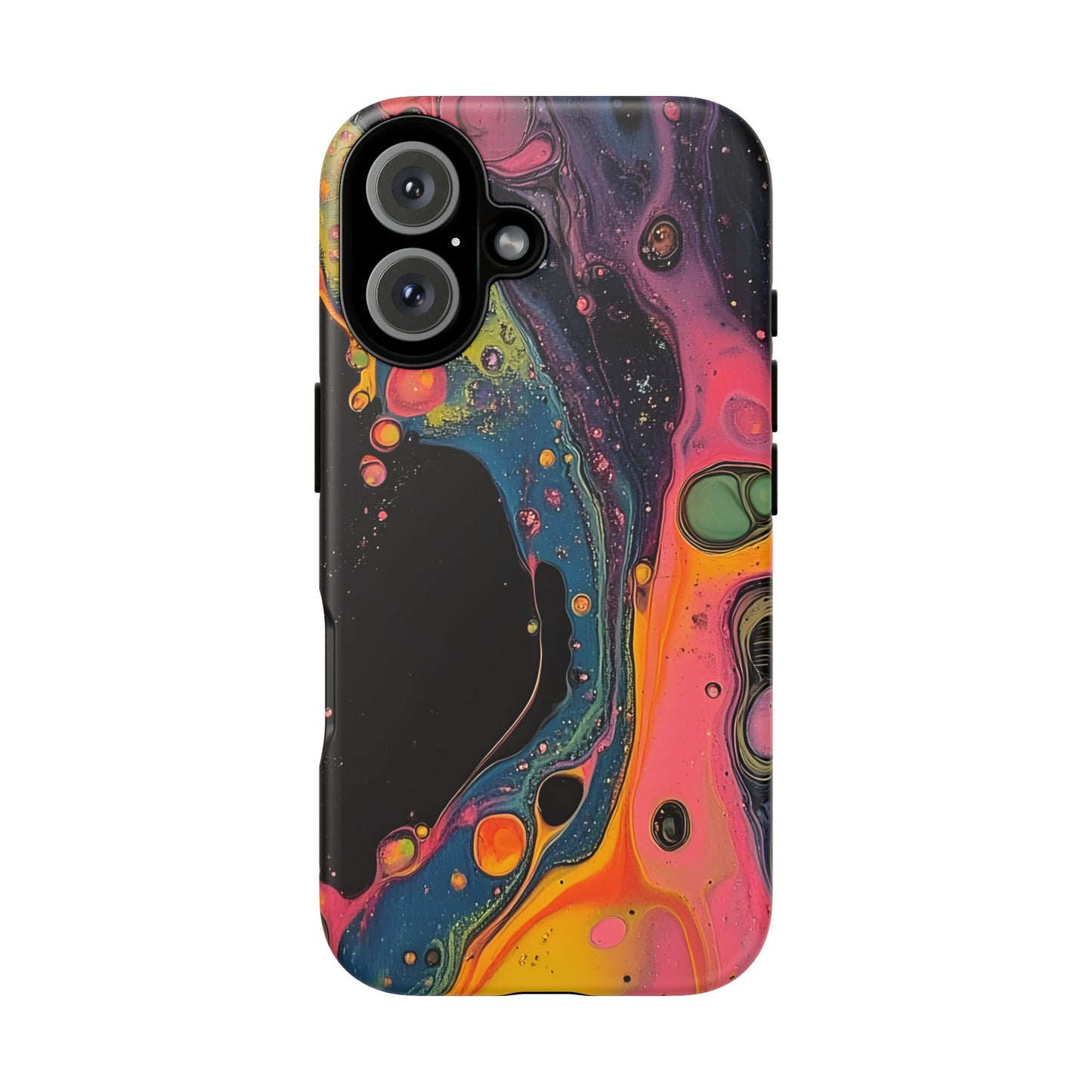 Psychedelic Modern Abstract_8 Customizable Tough Phone Case for iPhone 16, 15 Pro Max, Samsung S24 Ultra, Pixel 7 & more