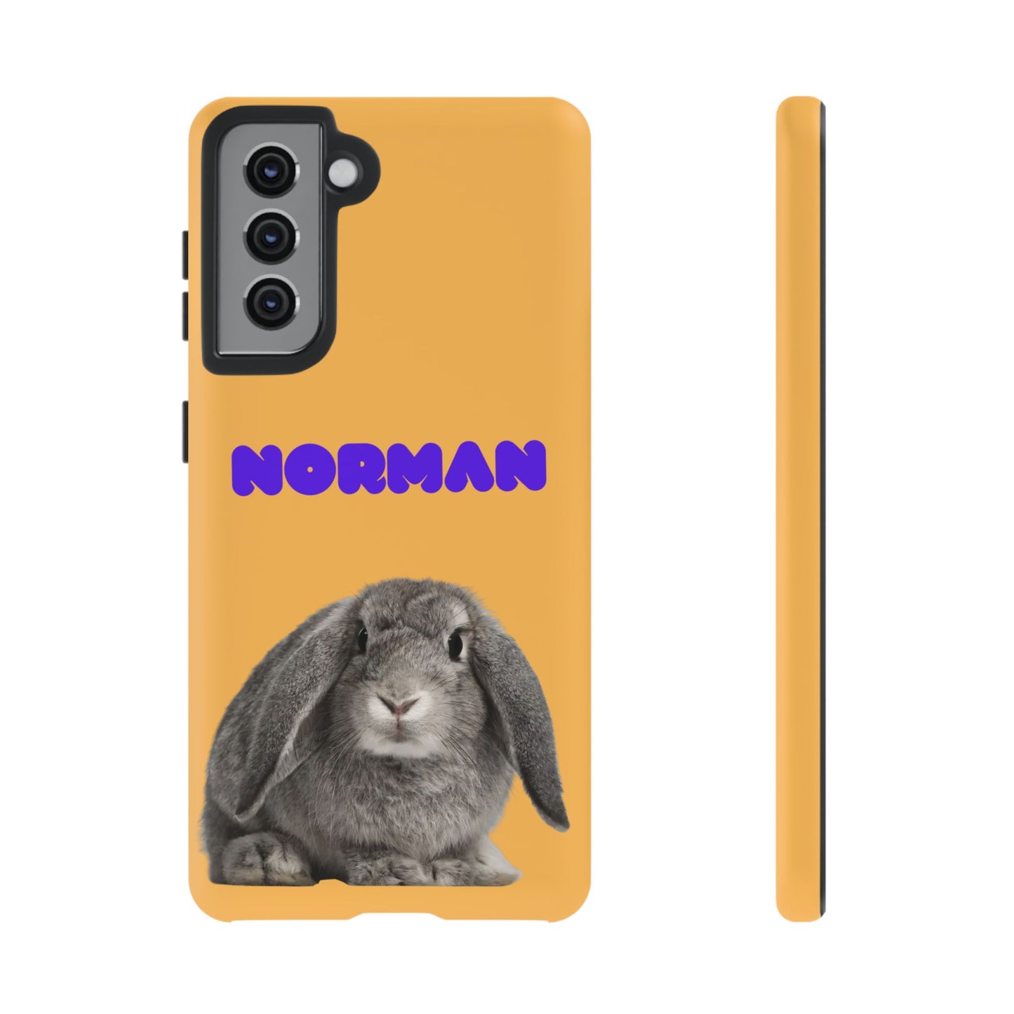 Customizable Pet Tough Phone Case Your Pet Photo or Digital Painting with Name_7