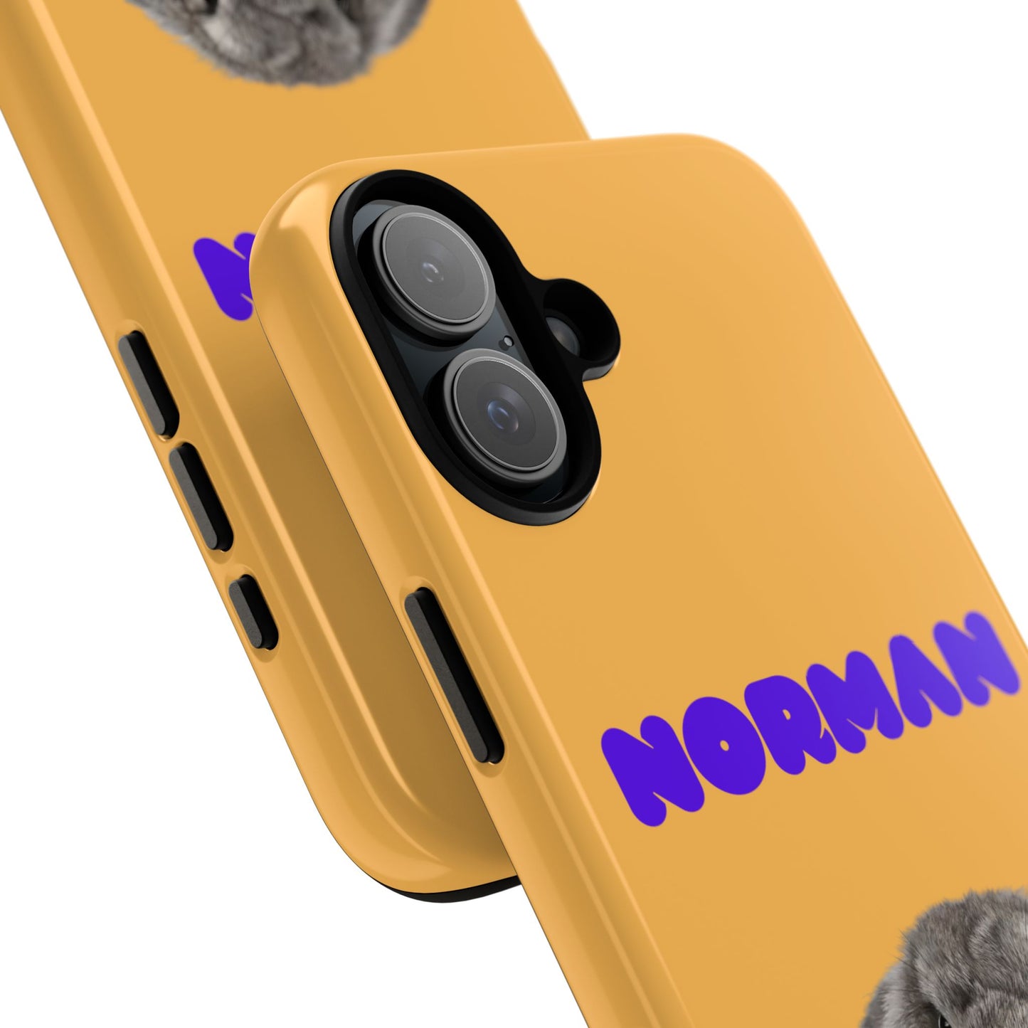 Customizable Pet Tough Phone Case Your Pet Photo or Digital Painting with Name_7