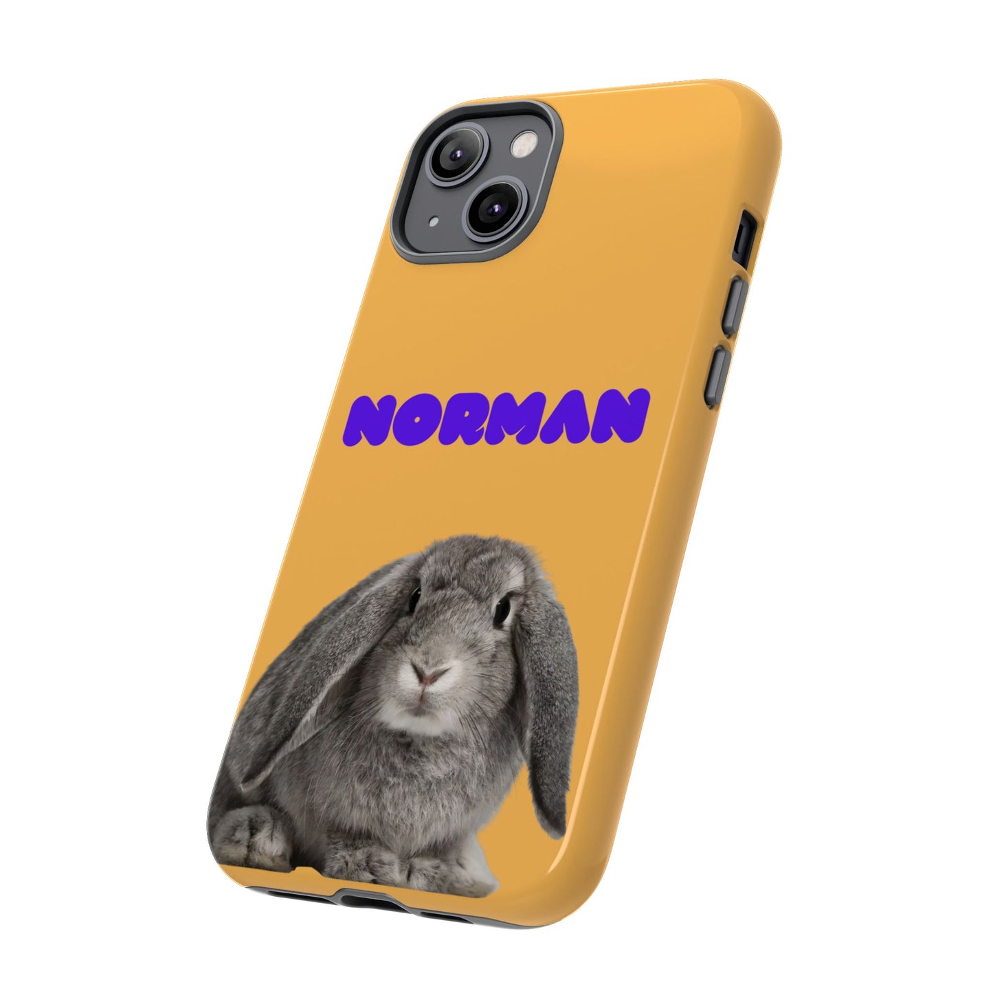 Customizable Pet Tough Phone Case Your Pet Photo or Digital Painting with Name_7