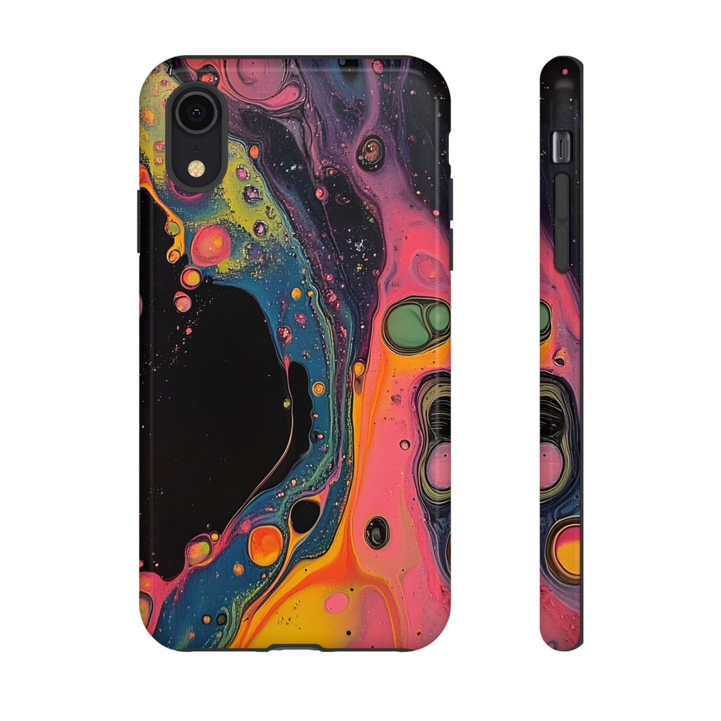 Psychedelic Modern Abstract_8 Customizable Tough Phone Case for iPhone 16, 15 Pro Max, Samsung S24 Ultra, Pixel 7 & more