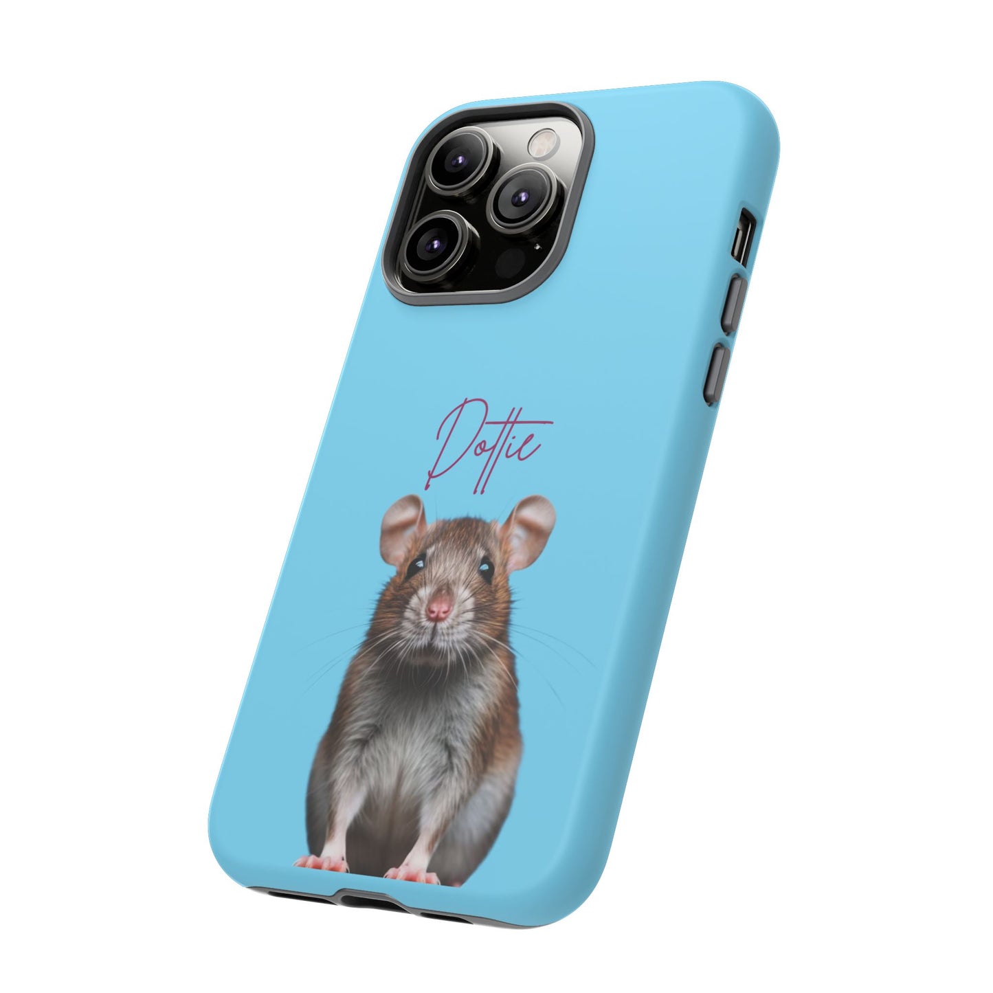 Customizable Pet Tough Phone Case Your Pet Photo or Digital Painting with Name_8 iPhone 16, 15 Pro Max, 15 Plus, Samsung S24 Ultra, Pixel 7