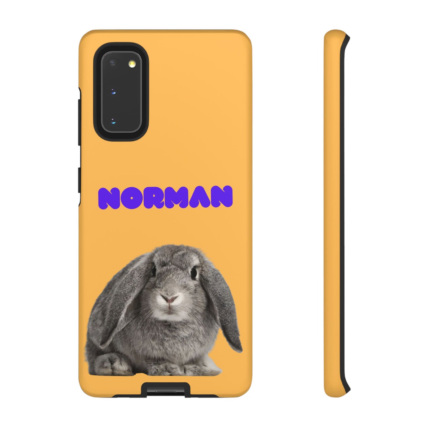 Customizable Pet Tough Phone Case Your Pet Photo or Digital Painting with Name_7