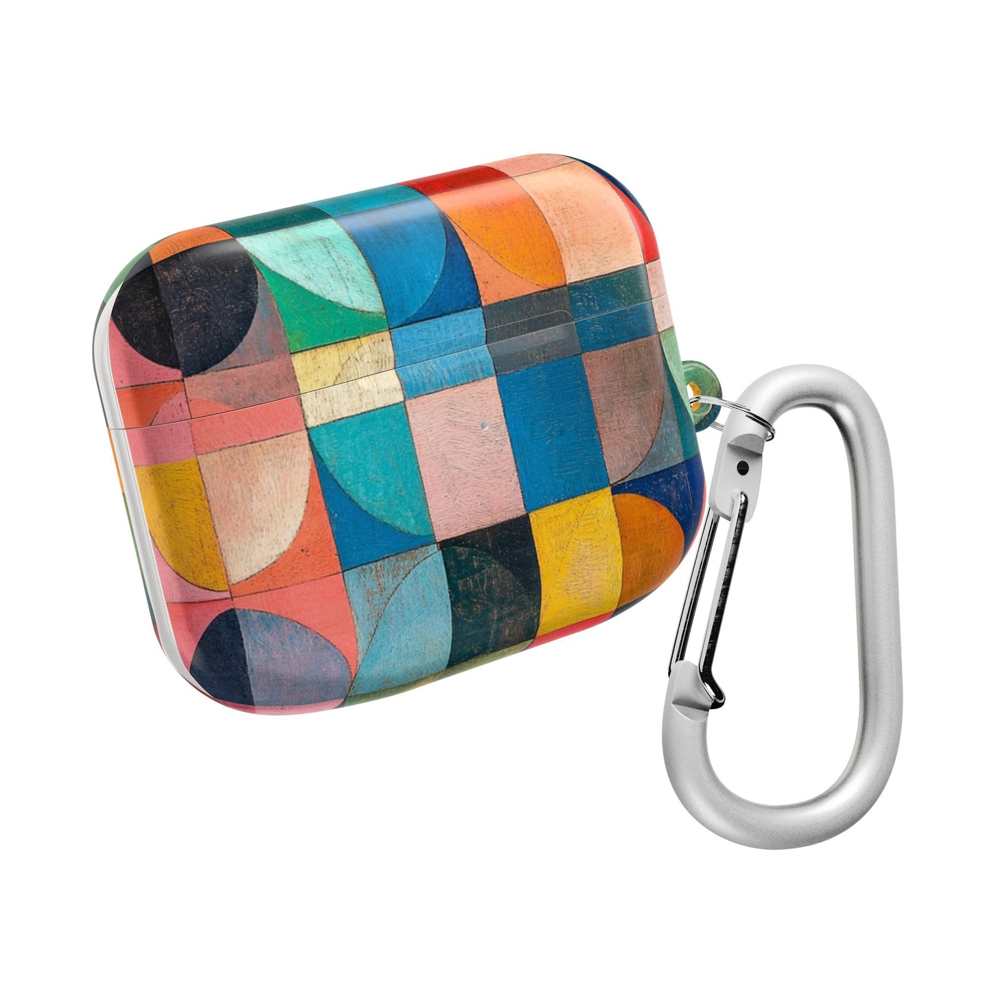 Mid-Century Modern Abstract_6 Customizable AirPods Case, Protective Cover, Unique Design