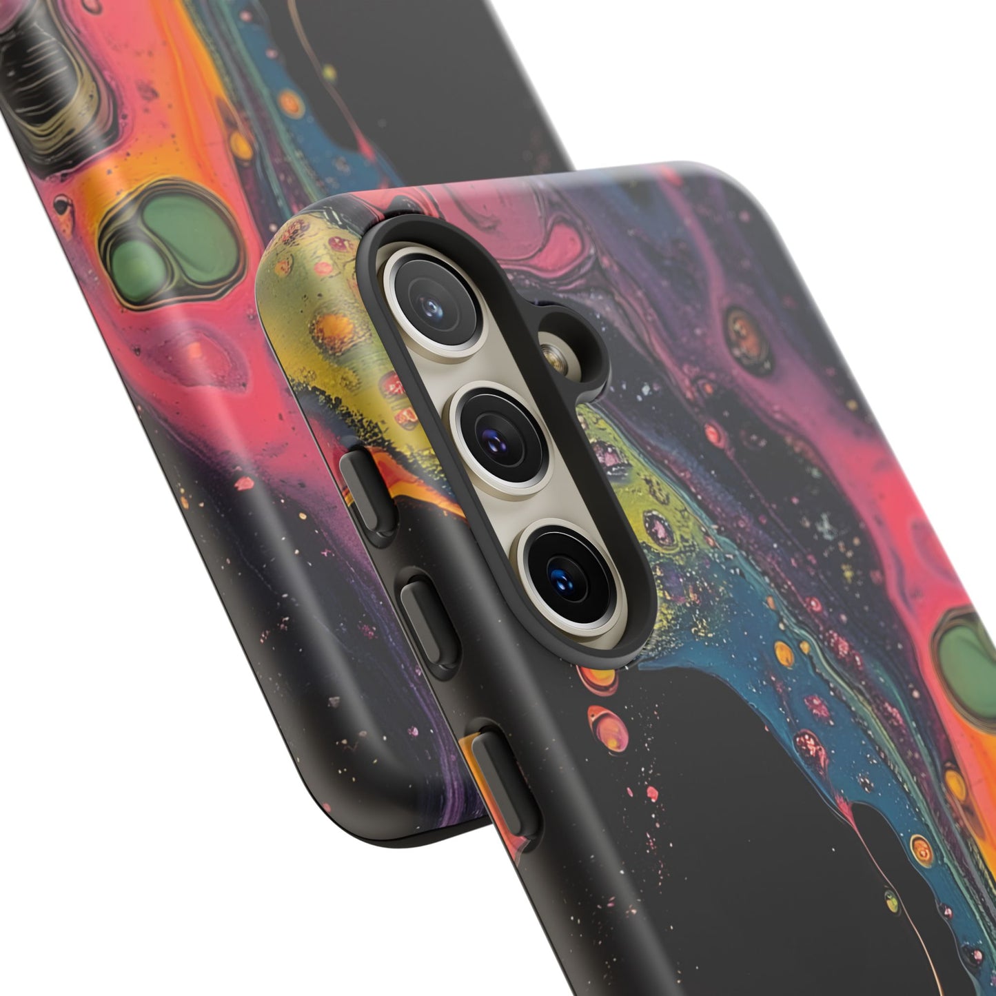 Psychedelic Modern Abstract_8 Customizable Tough Phone Case for iPhone 16, 15 Pro Max, Samsung S24 Ultra, Pixel 7 & more