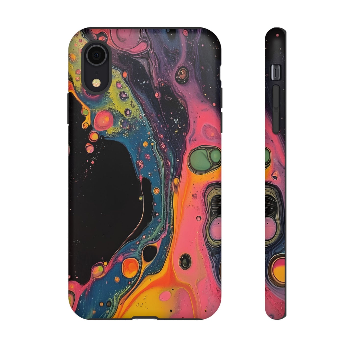 Psychedelic Modern Abstract_8 Customizable Tough Phone Case for iPhone 16, 15 Pro Max, Samsung S24 Ultra, Pixel 7 & more
