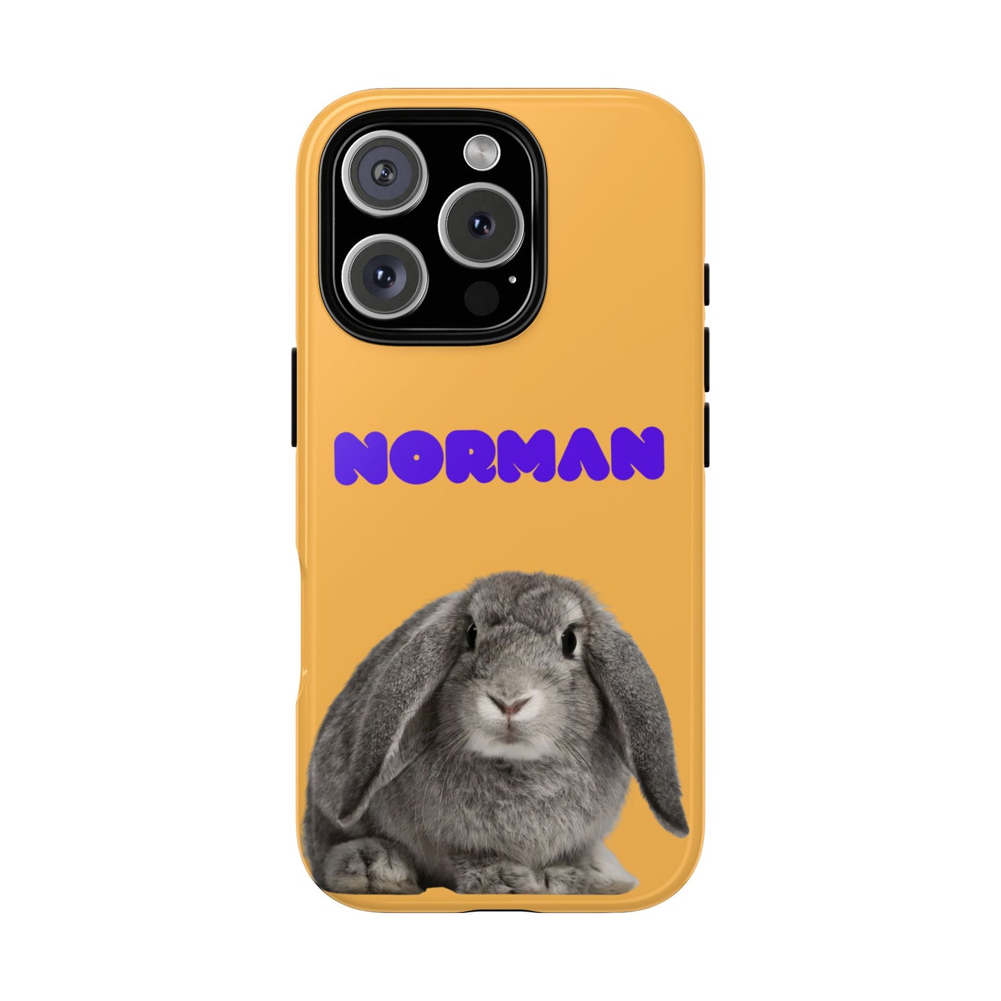 Customizable Pet Tough Phone Case Your Pet Photo or Digital Painting with Name_7