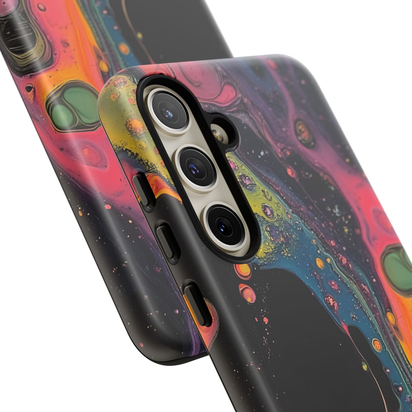 Psychedelic Modern Abstract_8 Customizable Tough Phone Case for iPhone 16, 15 Pro Max, Samsung S24 Ultra, Pixel 7 & more