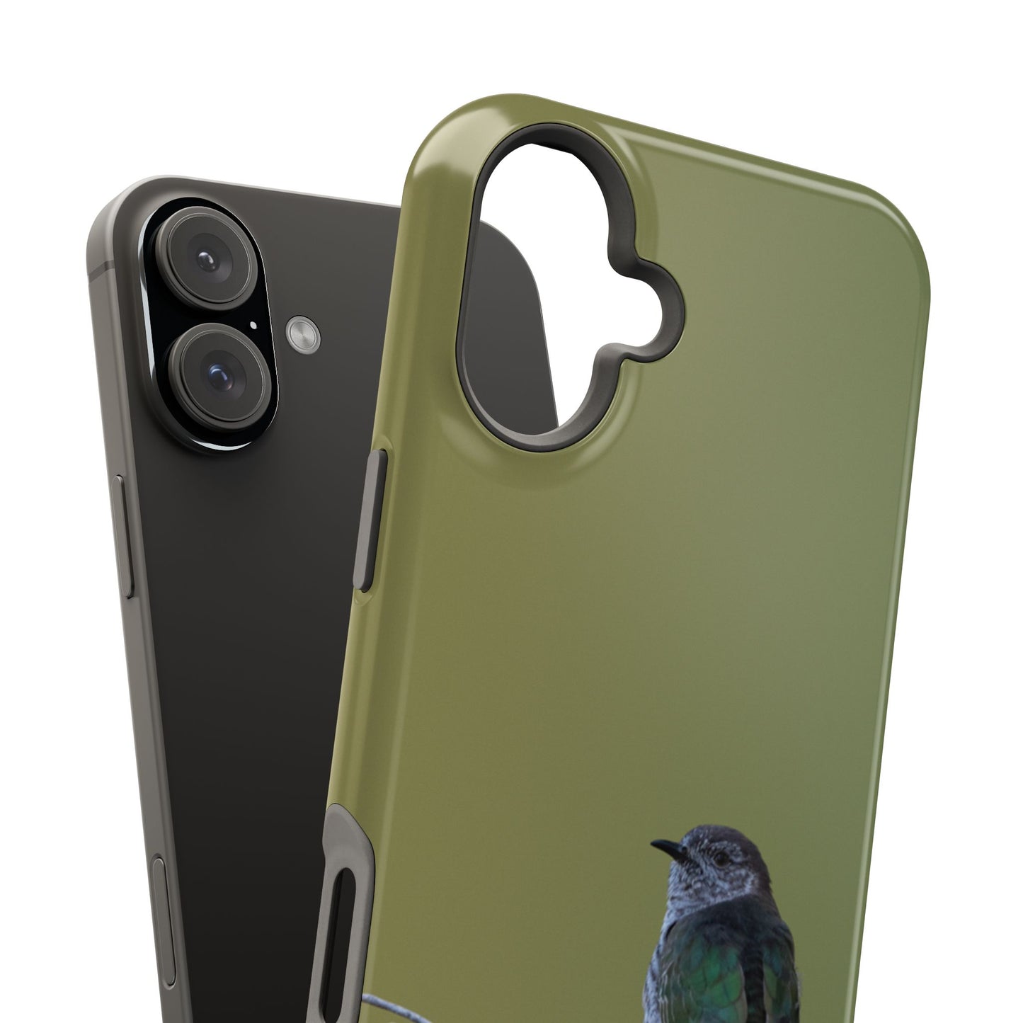 Shining Bronze Cuckoo - Magnetic Impact-Resistant Case - Fono Caso x EstebantheNatureman - Wildlife Case - Gift for Bird Lovers