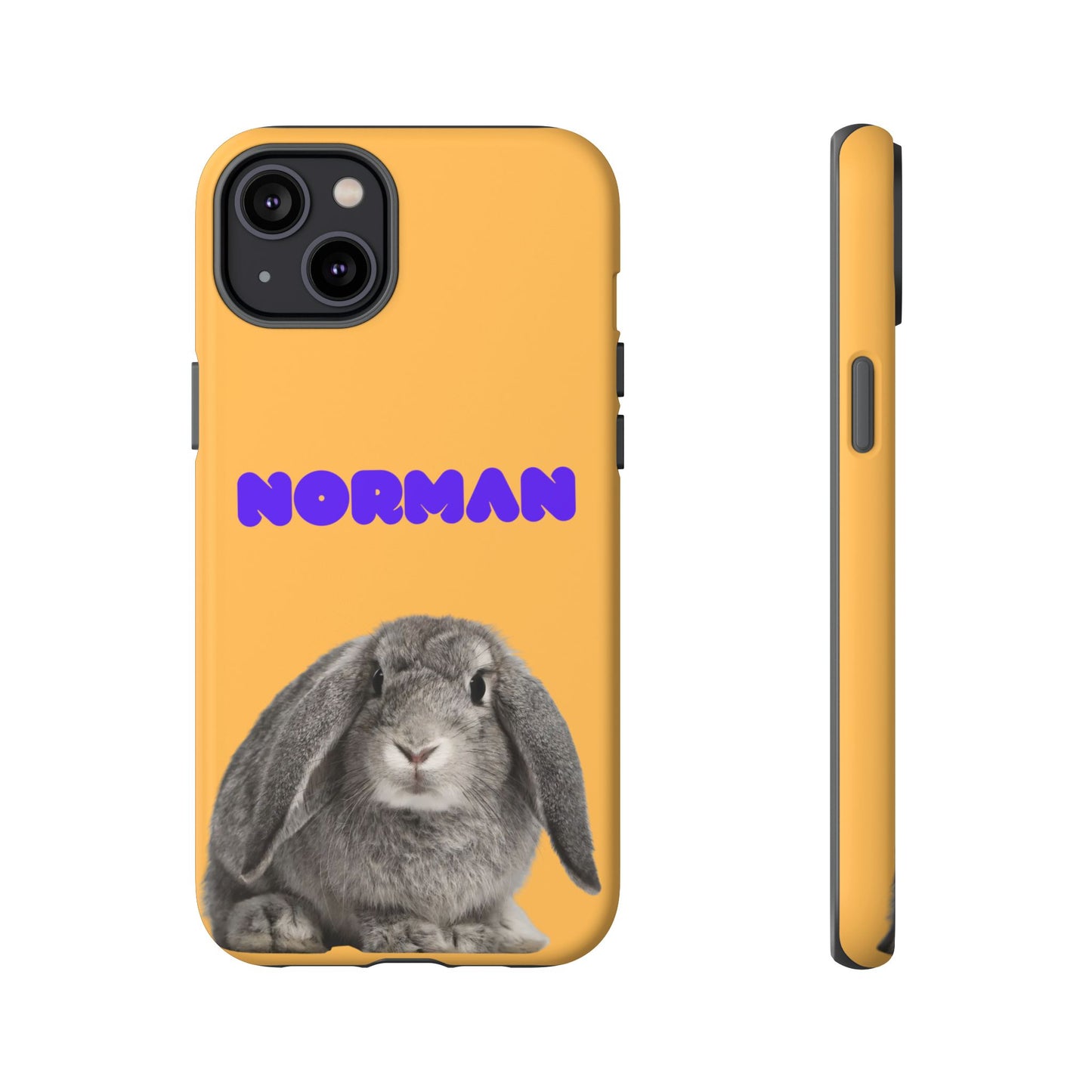 Customizable Pet Tough Phone Case Your Pet Photo or Digital Painting with Name_7