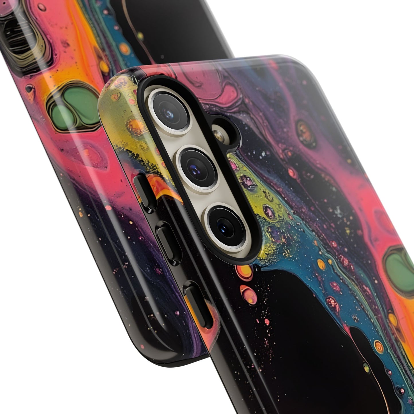 Psychedelic Modern Abstract_8 Customizable Tough Phone Case for iPhone 16, 15 Pro Max, Samsung S24 Ultra, Pixel 7 & more