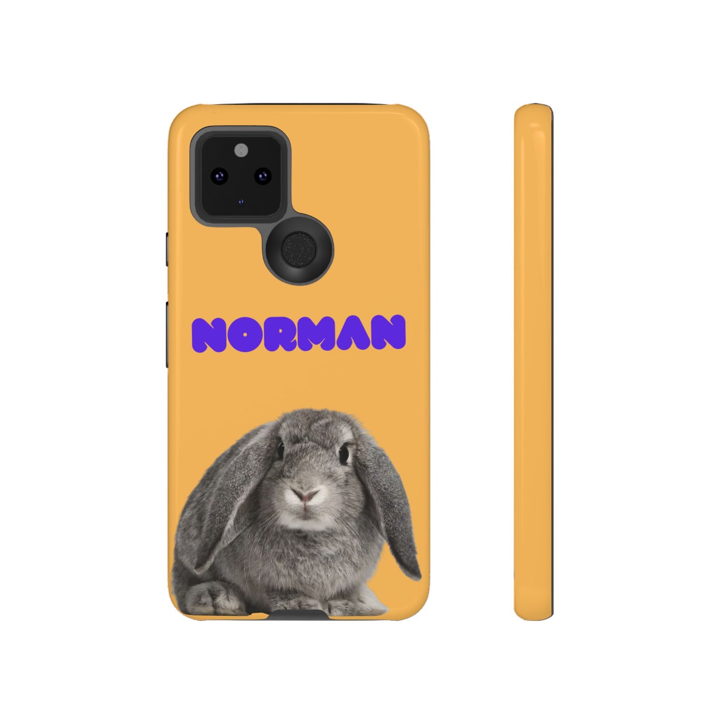 Customizable Pet Tough Phone Case Your Pet Photo or Digital Painting with Name_7