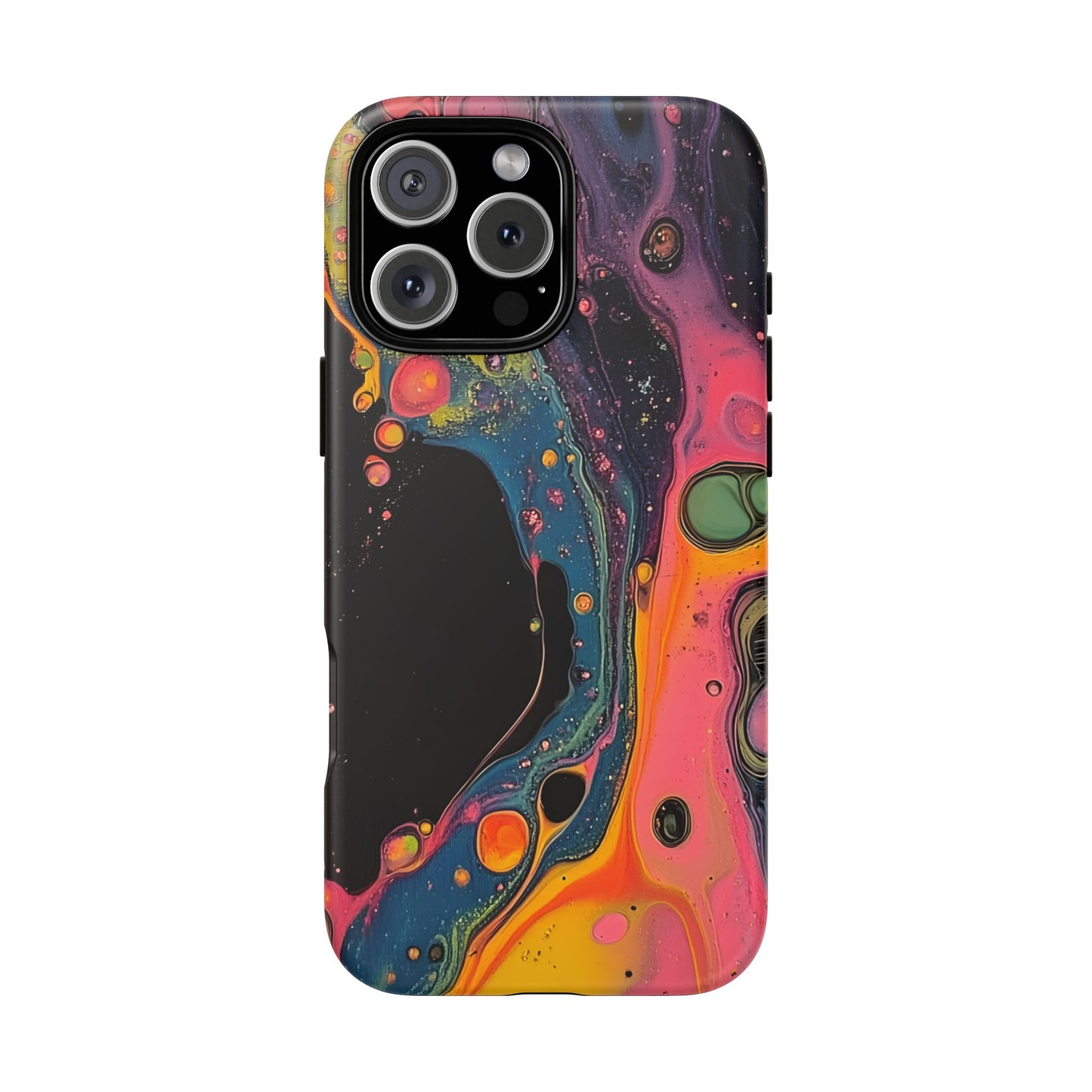 Psychedelic Modern Abstract_8 Customizable Tough Phone Case for iPhone 16, 15 Pro Max, Samsung S24 Ultra, Pixel 7 & more