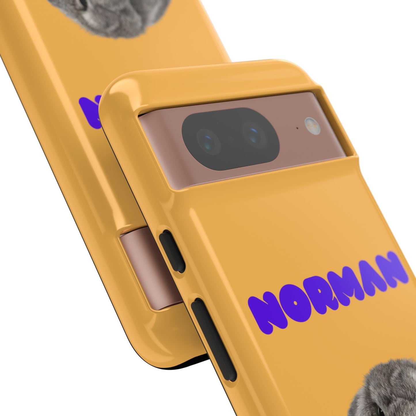 Customizable Pet Tough Phone Case Your Pet Photo or Digital Painting with Name_7