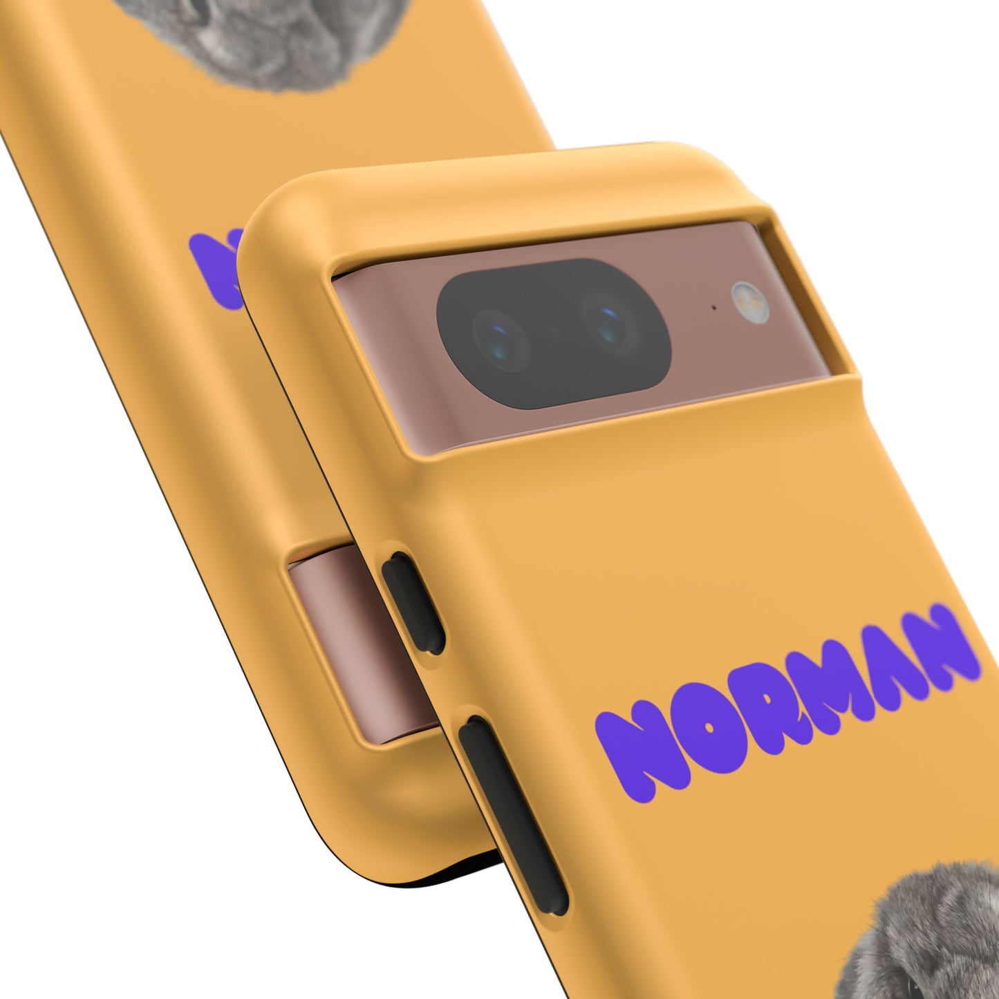 Customizable Pet Tough Phone Case Your Pet Photo or Digital Painting with Name_7