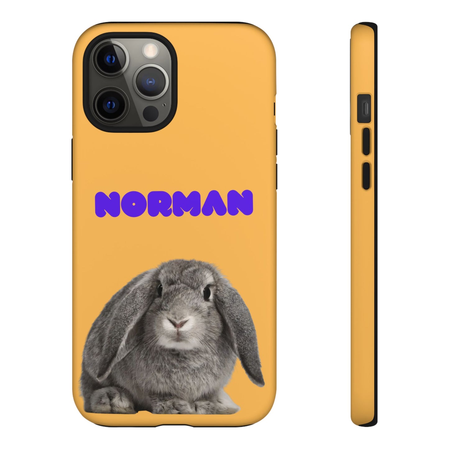 Customizable Pet Tough Phone Case Your Pet Photo or Digital Painting with Name_7