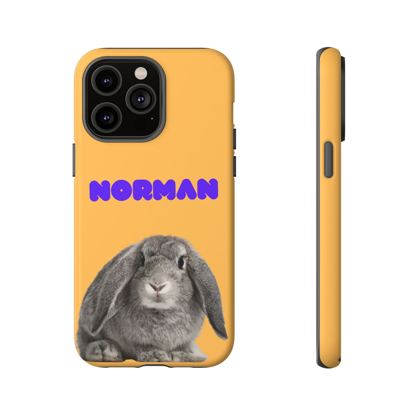 Customizable Pet Tough Phone Case Your Pet Photo or Digital Painting with Name_7