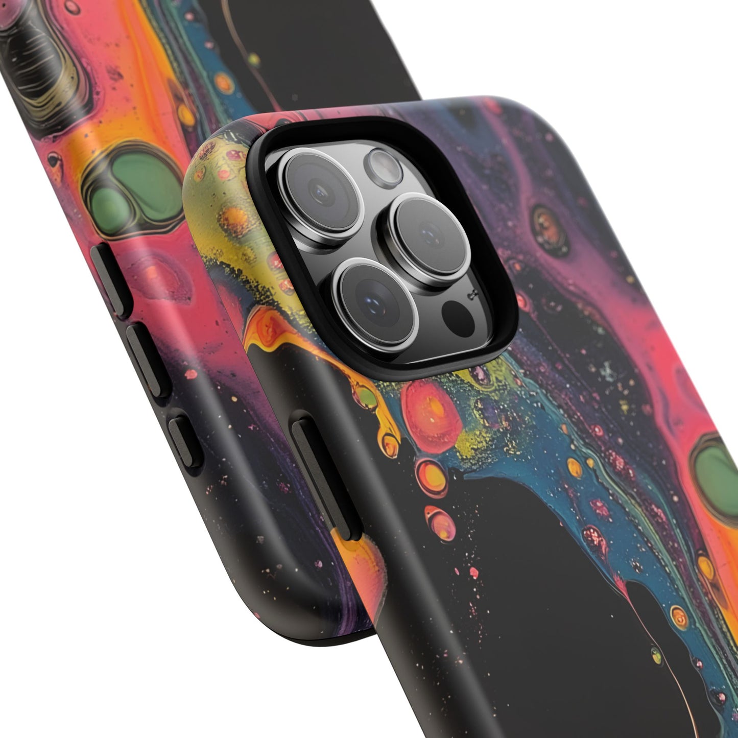Psychedelic Modern Abstract_8 Customizable Tough Phone Case for iPhone 16, 15 Pro Max, Samsung S24 Ultra, Pixel 7 & more