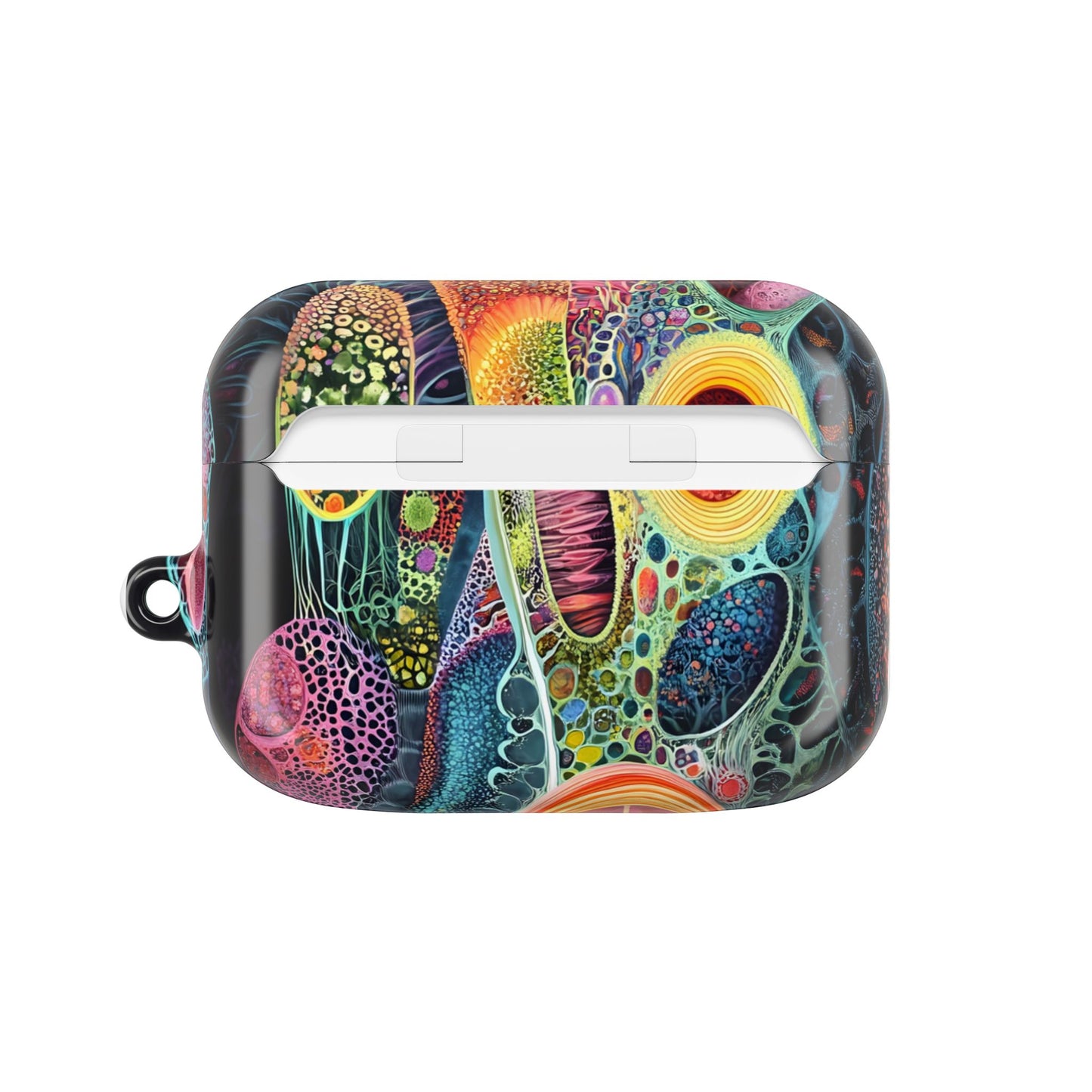 Colorful Abstract Organic Shapes_13 Customizable AirPods Case, Protective Cover, Unique Design