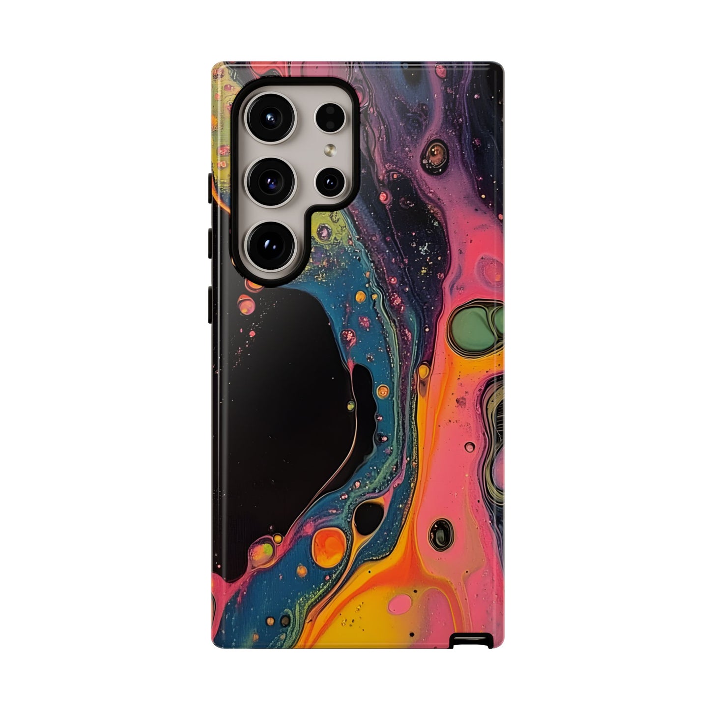 Psychedelic Modern Abstract_8 Customizable Tough Phone Case for iPhone 16, 15 Pro Max, Samsung S24 Ultra, Pixel 7 & more