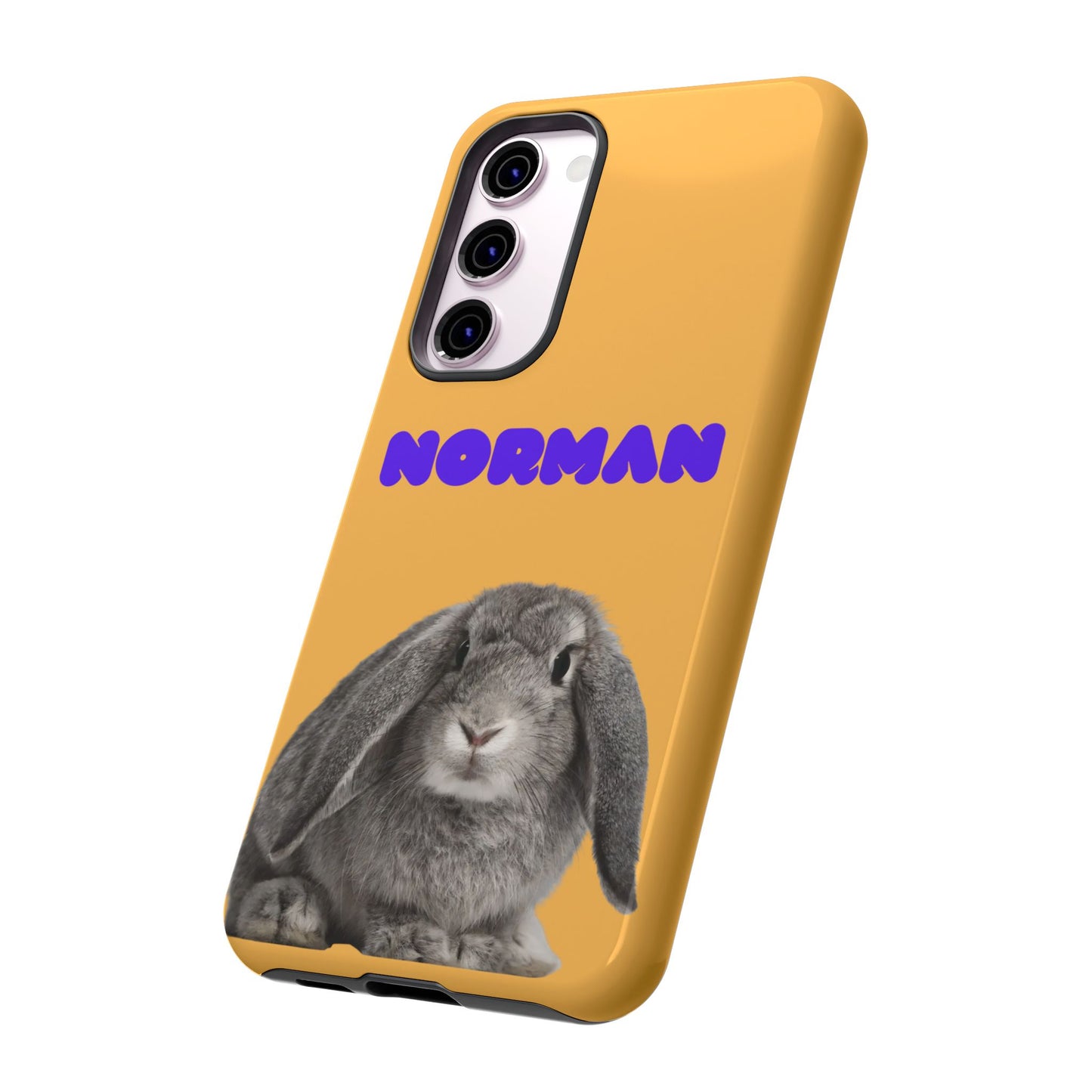Customizable Pet Tough Phone Case Your Pet Photo or Digital Painting with Name_7