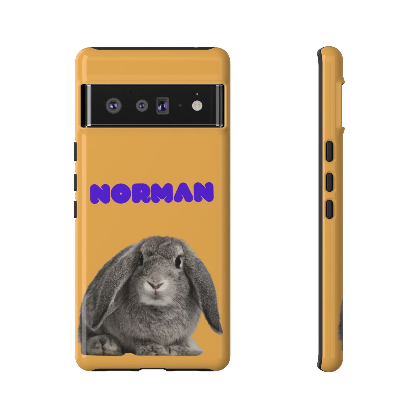 Customizable Pet Tough Phone Case Your Pet Photo or Digital Painting with Name_7