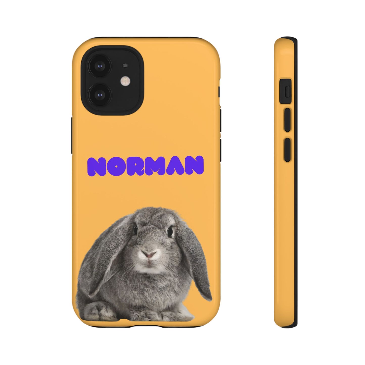 Customizable Pet Tough Phone Case Your Pet Photo or Digital Painting with Name_7