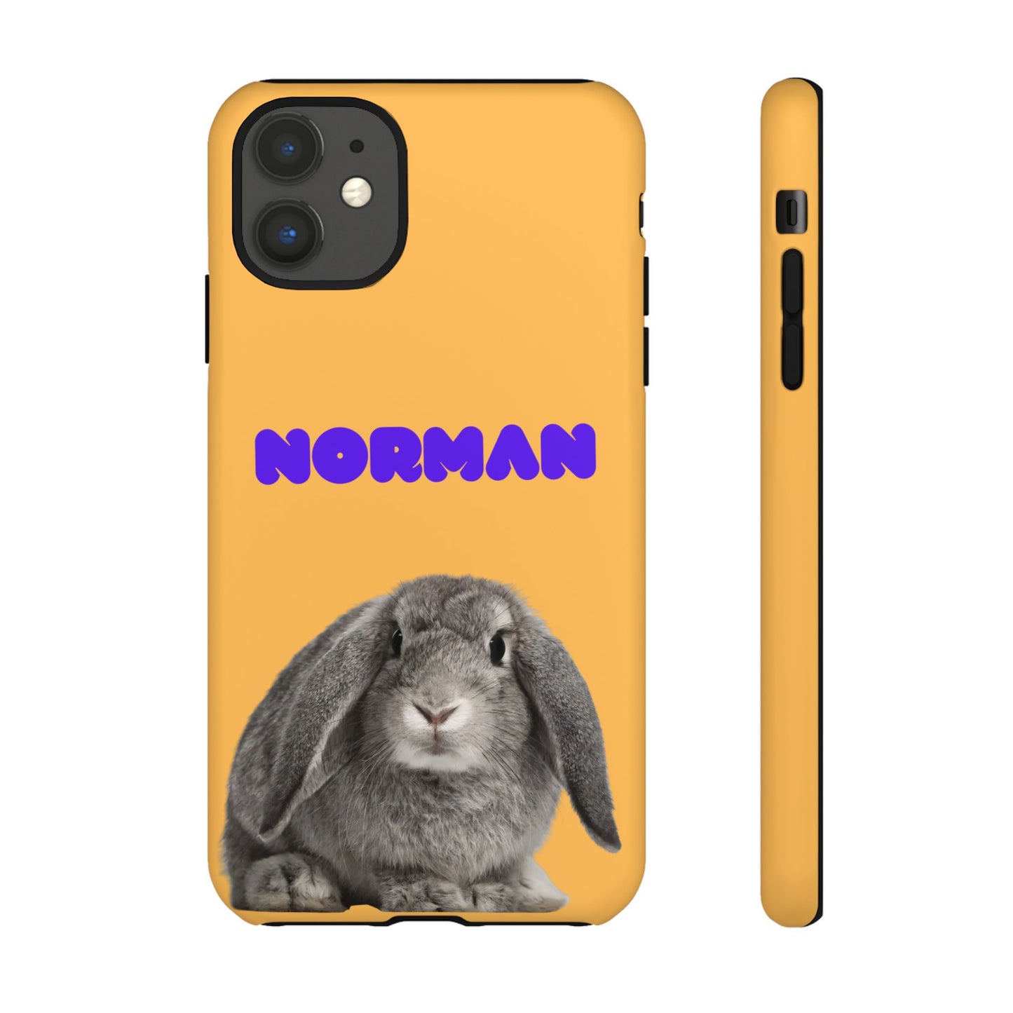 Customizable Pet Tough Phone Case Your Pet Photo or Digital Painting with Name_7