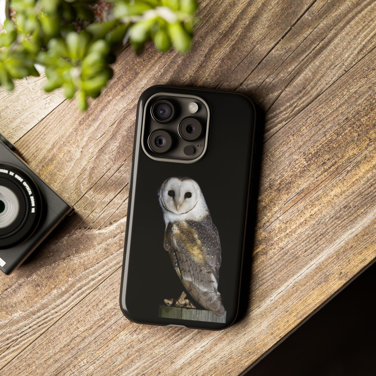 Barn Owl - Tough Phone Case - Fono Caso x EstebantheNatureman - Wildlife Photography Case - Gift for Bird Lovers