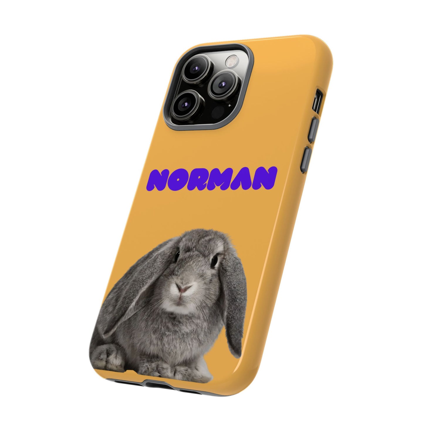 Customizable Pet Tough Phone Case Your Pet Photo or Digital Painting with Name_7