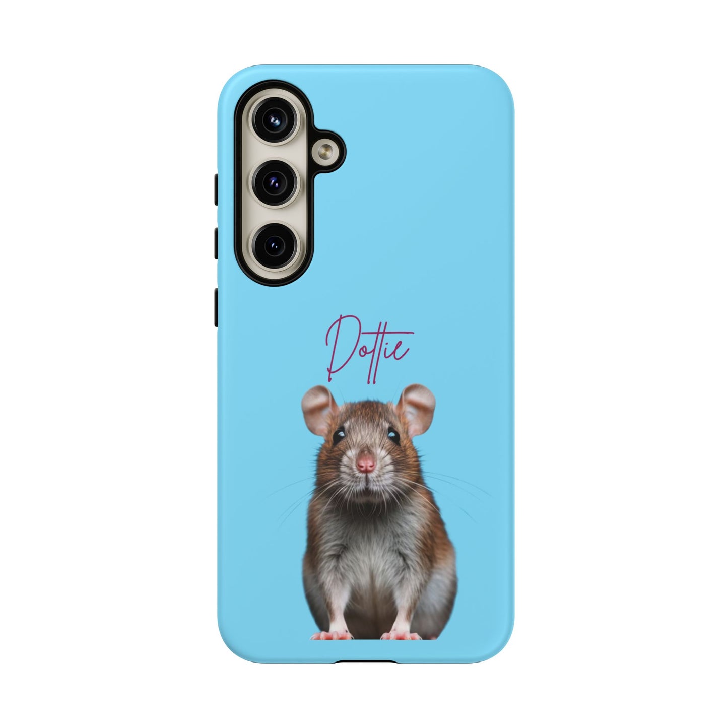 Customizable Pet Tough Phone Case Your Pet Photo or Digital Painting with Name_8 iPhone 16, 15 Pro Max, 15 Plus, Samsung S24 Ultra, Pixel 7