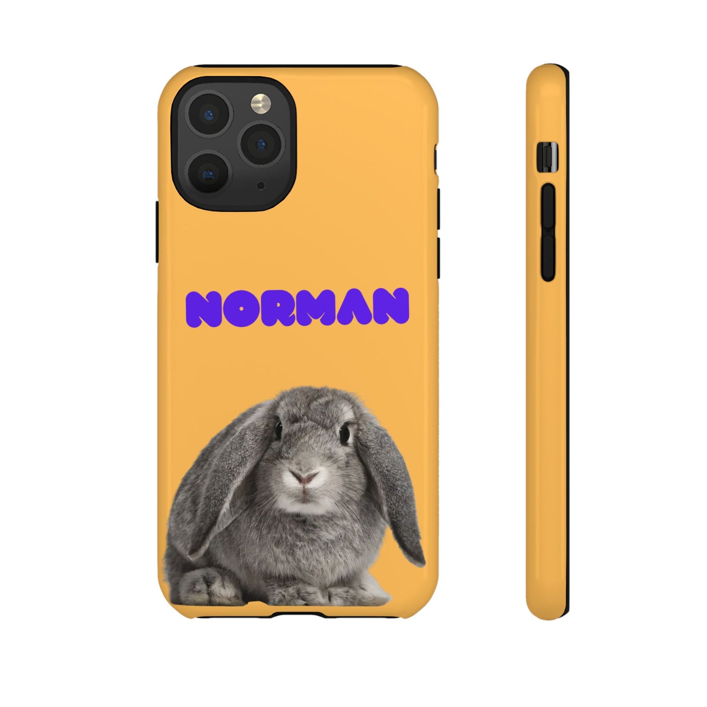 Customizable Pet Tough Phone Case Your Pet Photo or Digital Painting with Name_7