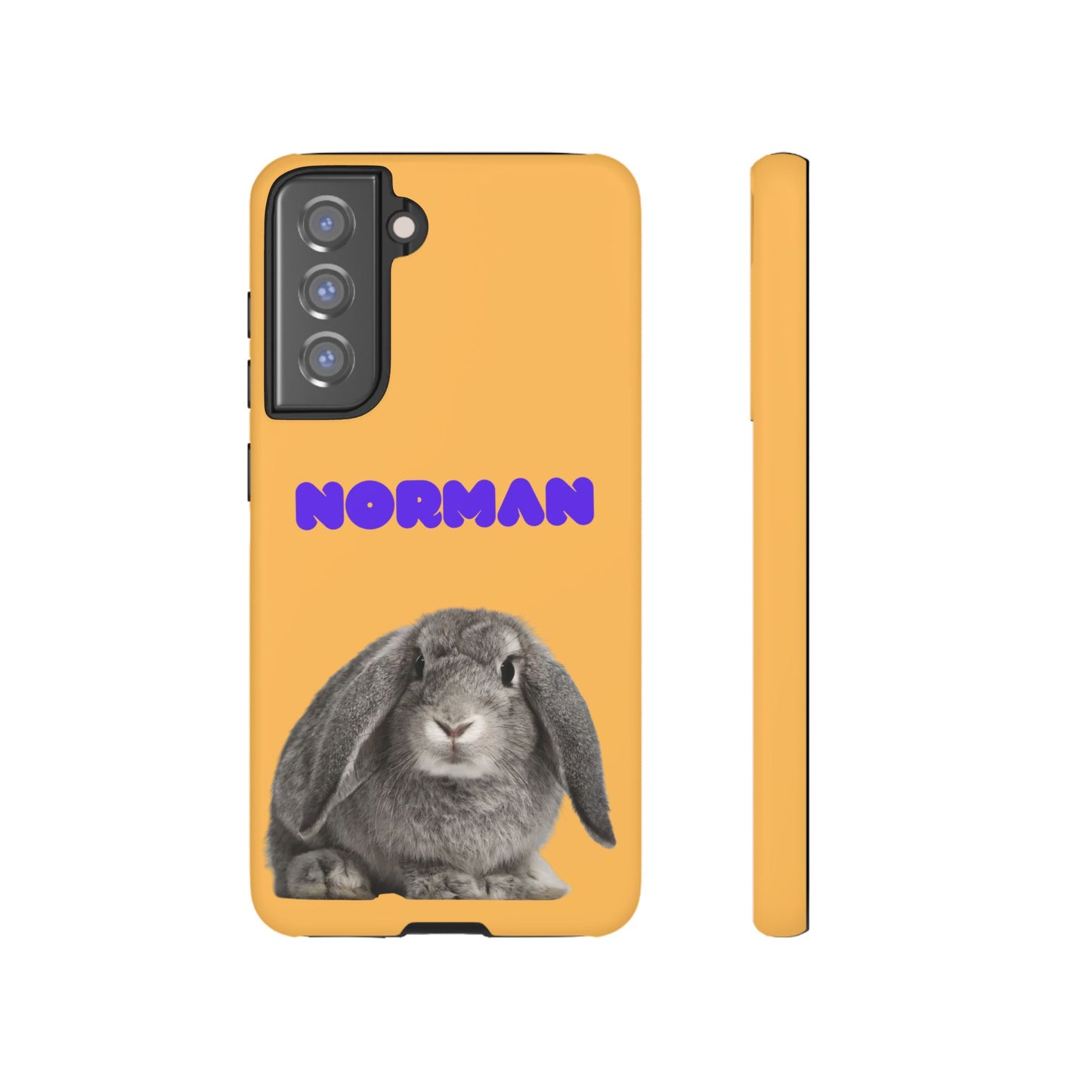 Customizable Pet Tough Phone Case Your Pet Photo or Digital Painting with Name_7