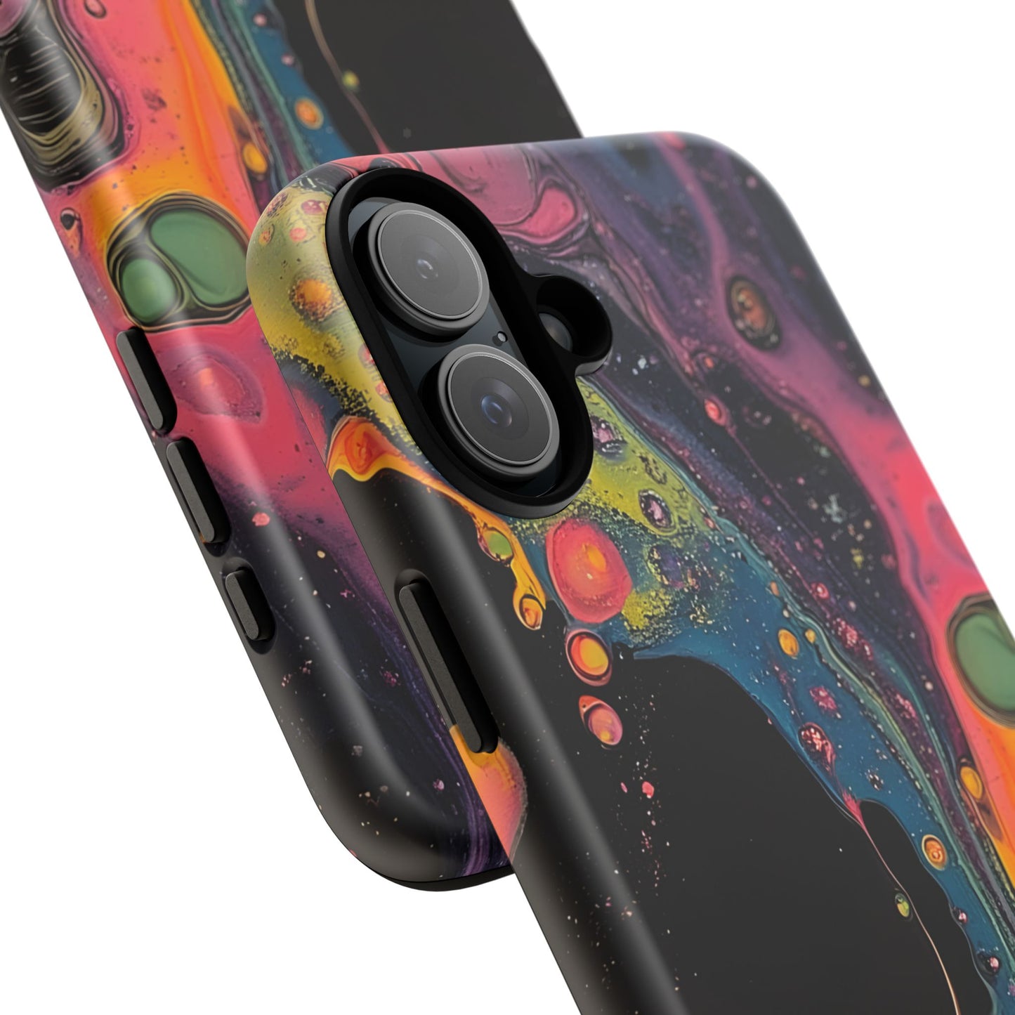 Psychedelic Modern Abstract_8 Customizable Tough Phone Case for iPhone 16, 15 Pro Max, Samsung S24 Ultra, Pixel 7 & more