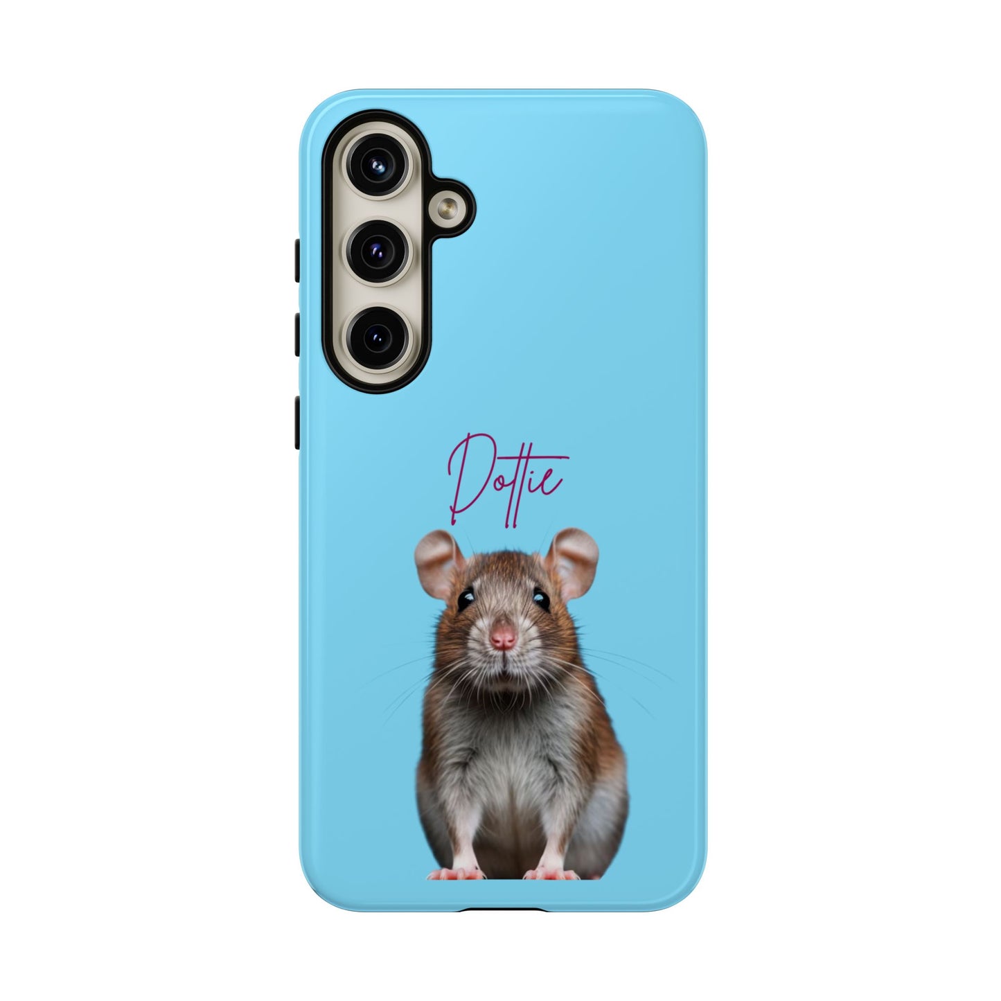 Customizable Pet Tough Phone Case Your Pet Photo or Digital Painting with Name_8 iPhone 16, 15 Pro Max, 15 Plus, Samsung S24 Ultra, Pixel 7