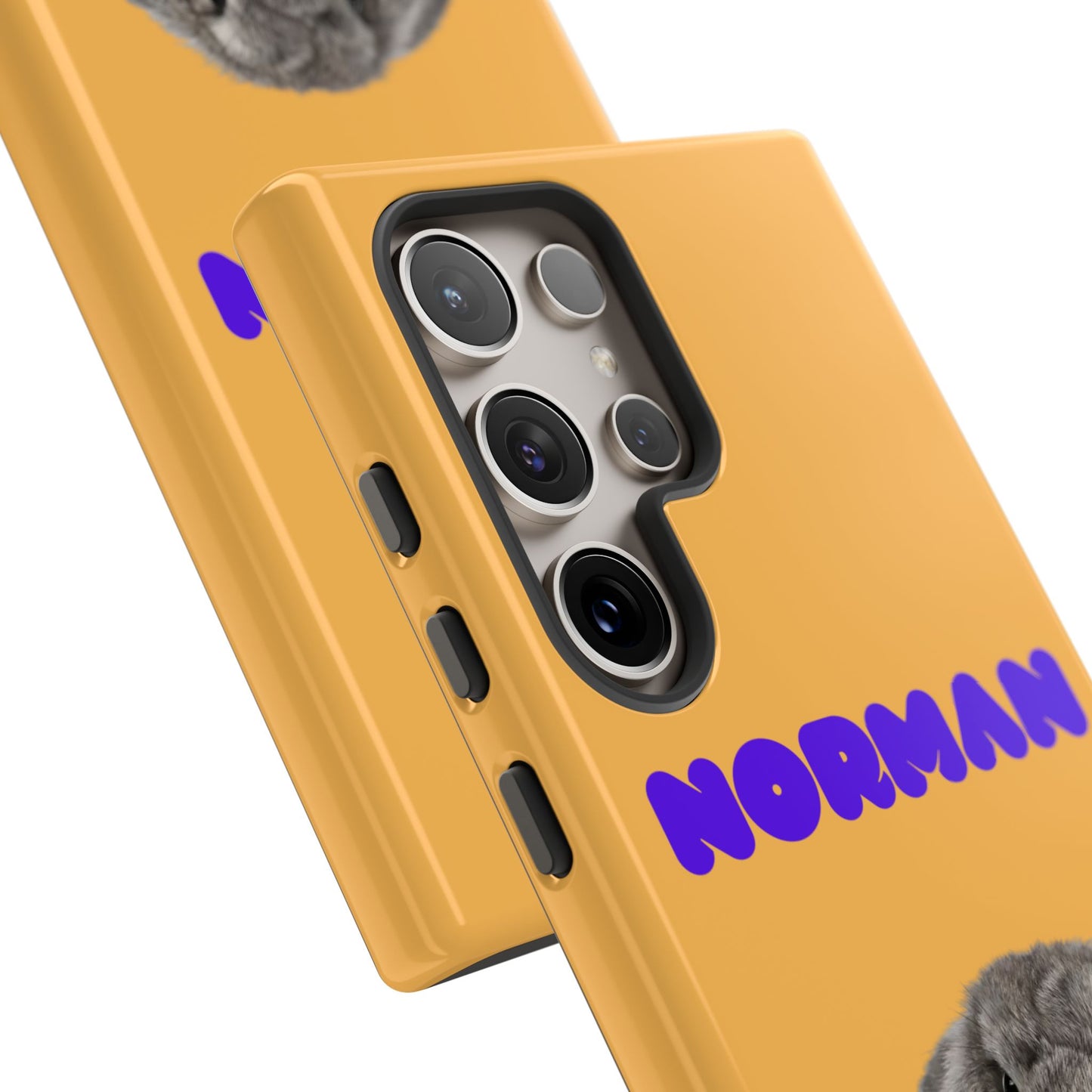 Customizable Pet Tough Phone Case Your Pet Photo or Digital Painting with Name_7