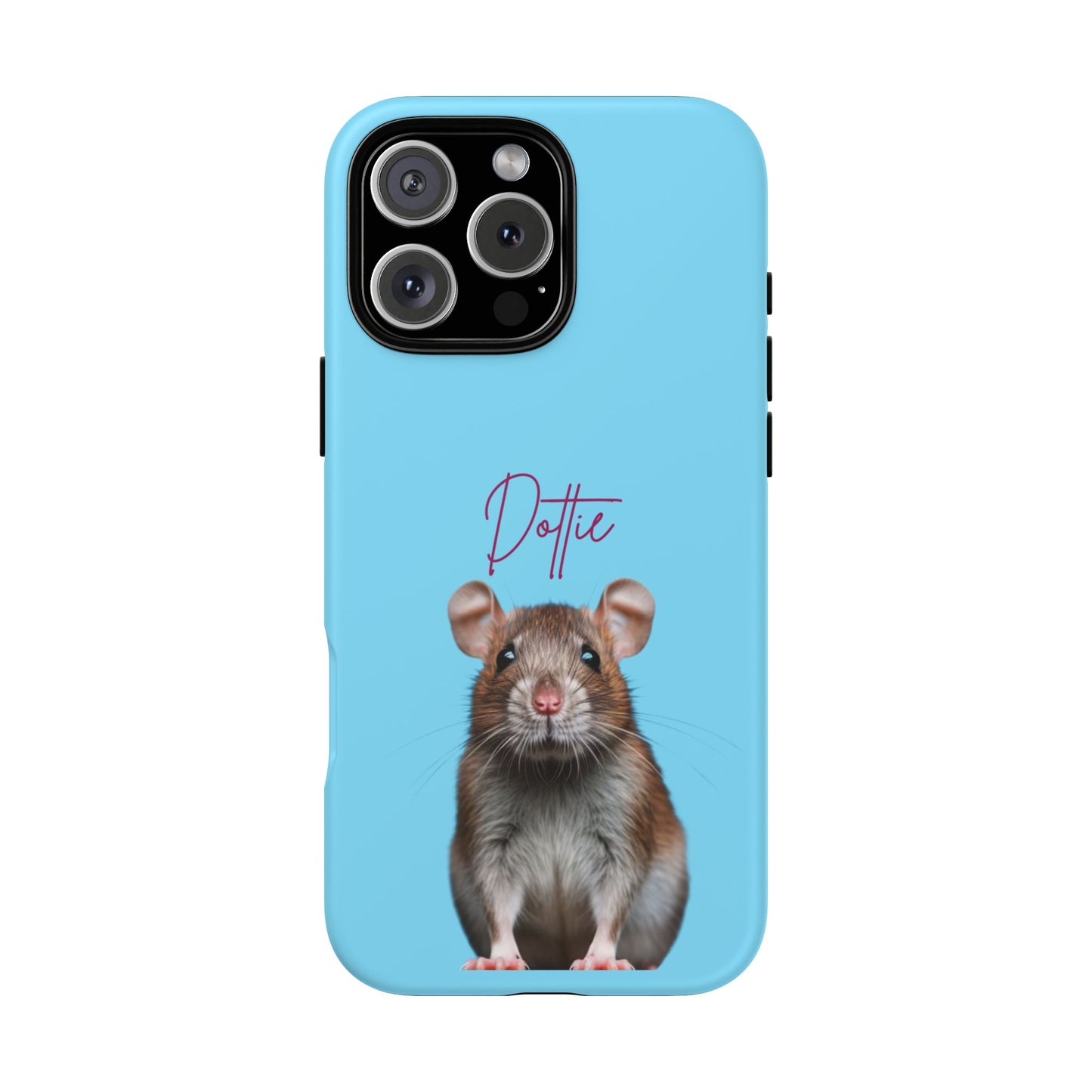 Customizable Pet Tough Phone Case Your Pet Photo or Digital Painting with Name_8 iPhone 16, 15 Pro Max, 15 Plus, Samsung S24 Ultra, Pixel 7