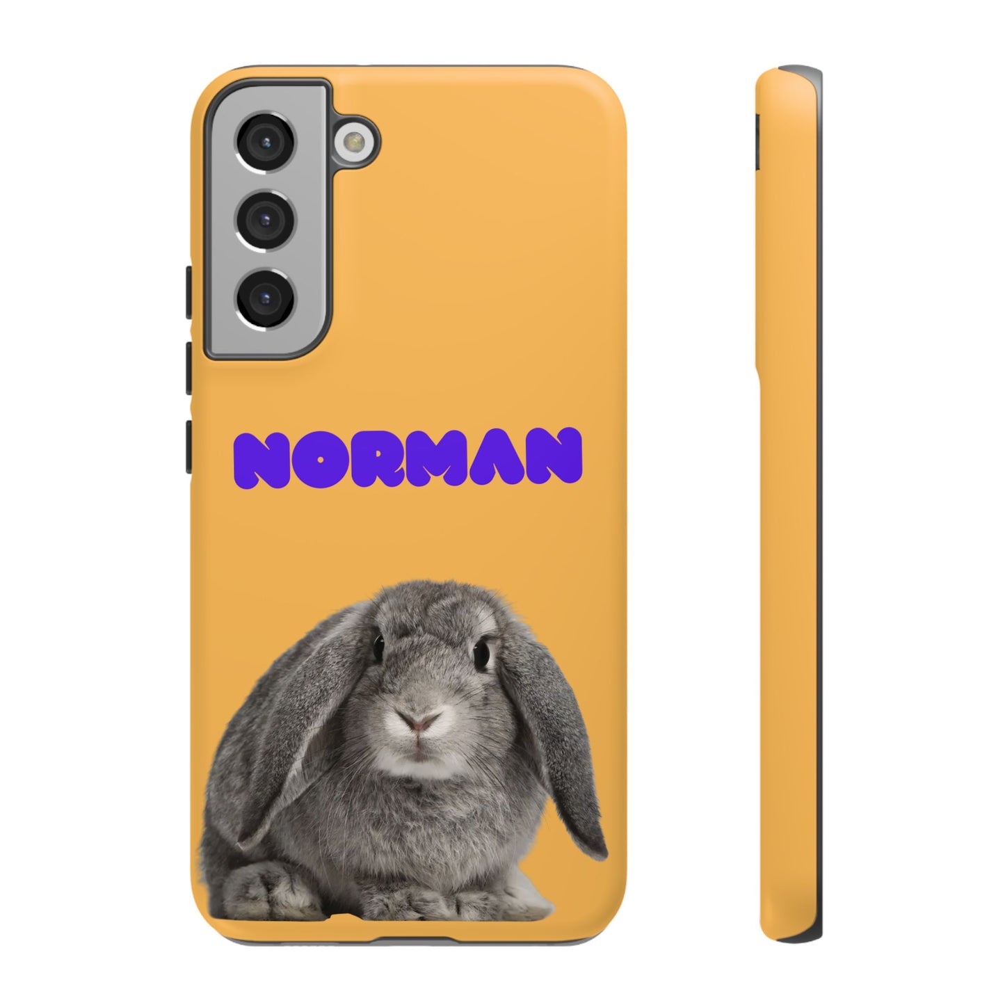 Customizable Pet Tough Phone Case Your Pet Photo or Digital Painting with Name_7